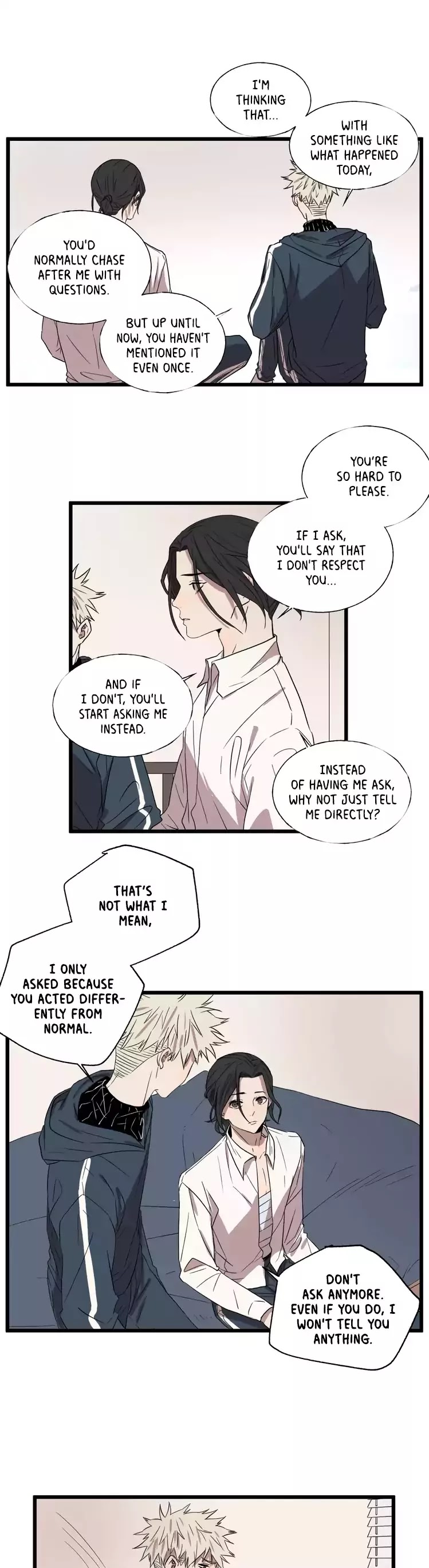 The Unfeeling Me Chapter 27 page 5 - Chapter 27: I Want to Tell You