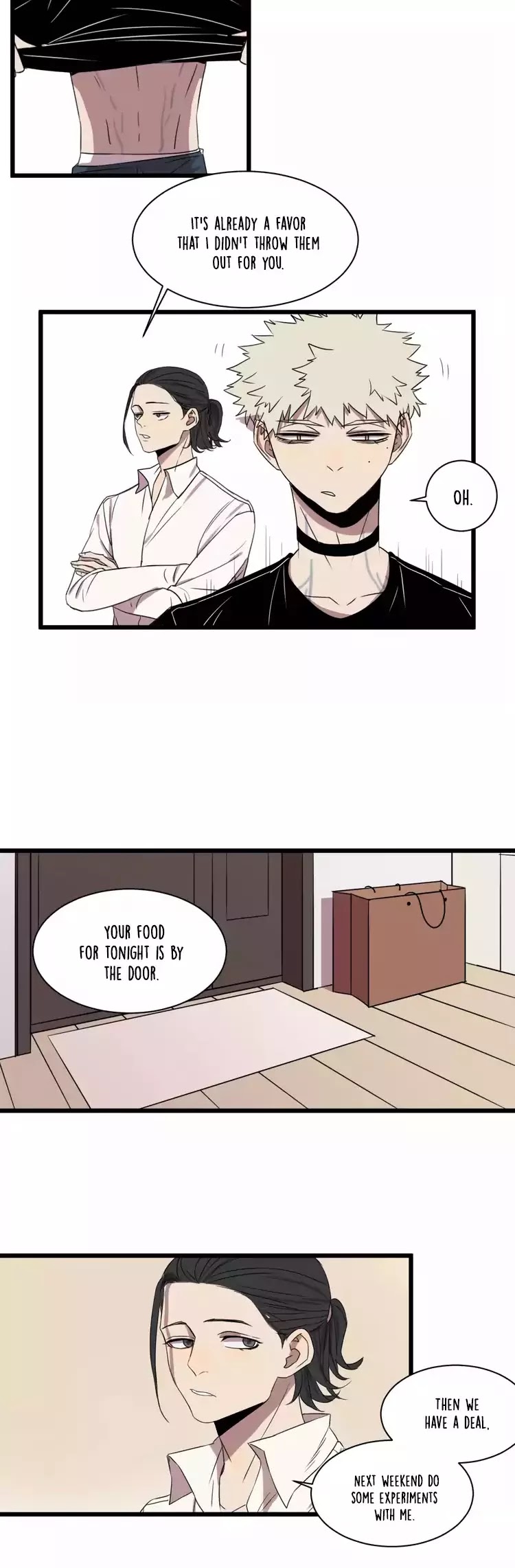 The Unfeeling Me Chapter 3 page 24 - Chapter 3: The Feeling of Pain