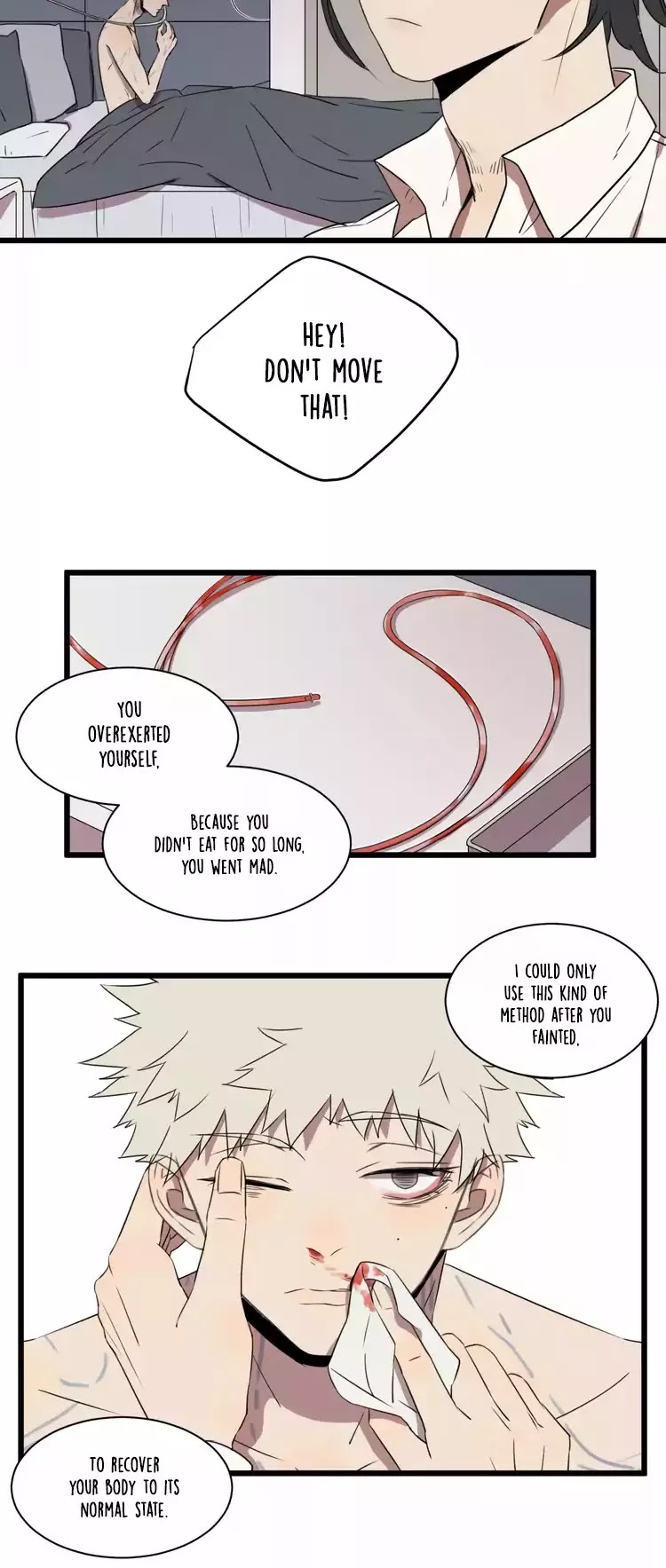 The Unfeeling Me Chapter 3 page 6 - Chapter 3: The Feeling of Pain
