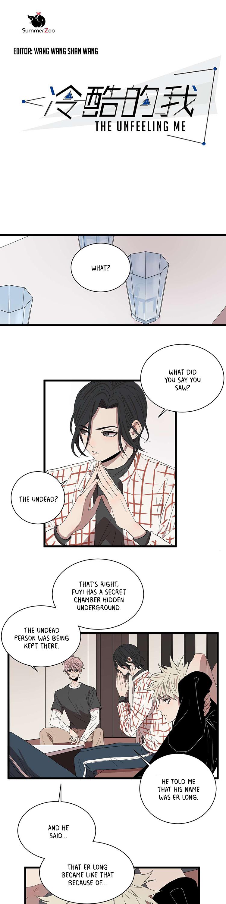 The Unfeeling Me Chapter 37 page 1 - Chapter 37: Confide In