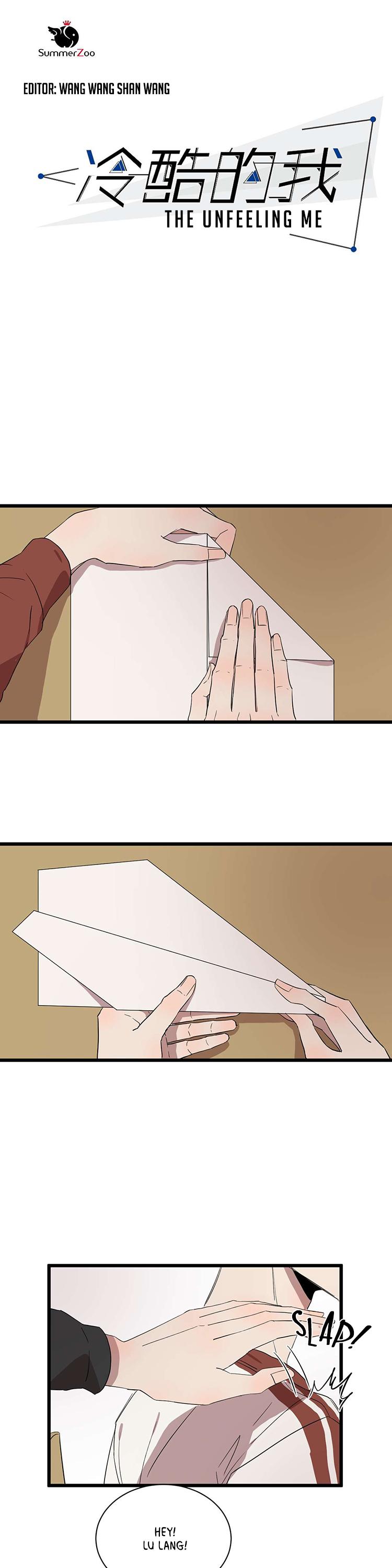 The Unfeeling Me Chapter 38 page 1 - Chapter 38: It Was Because of Me