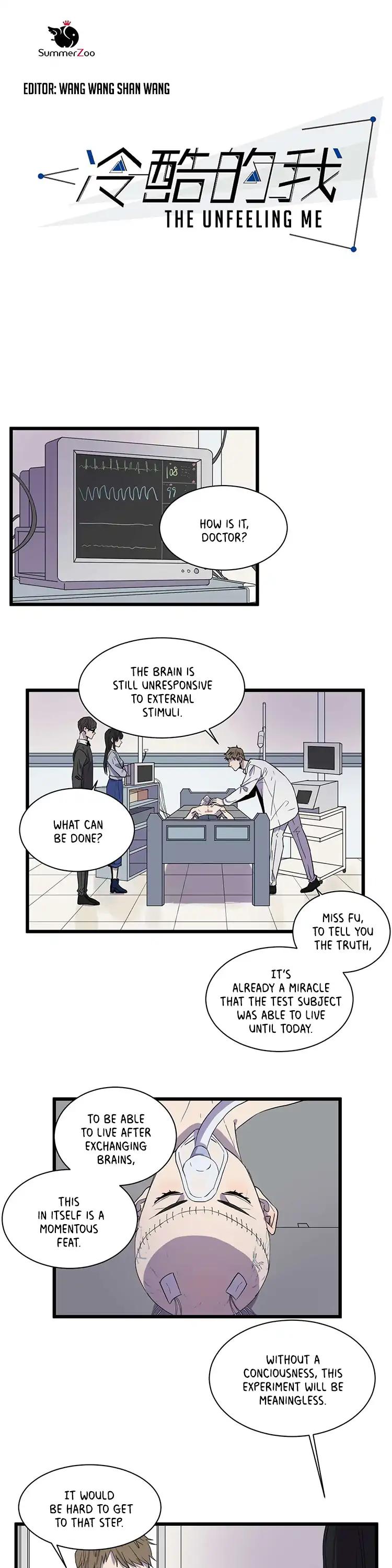 The Unfeeling Me Chapter 39 page 1 - Chapter 39: Mixed in with Humans