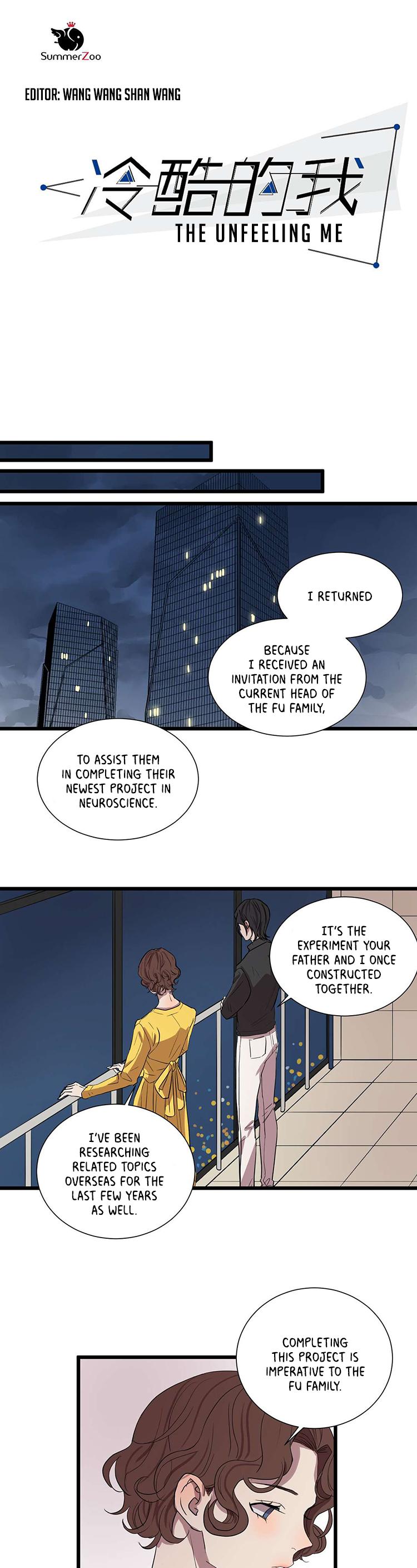 The Unfeeling Me Chapter 43 page 1 - Chapter 43: Let's Date