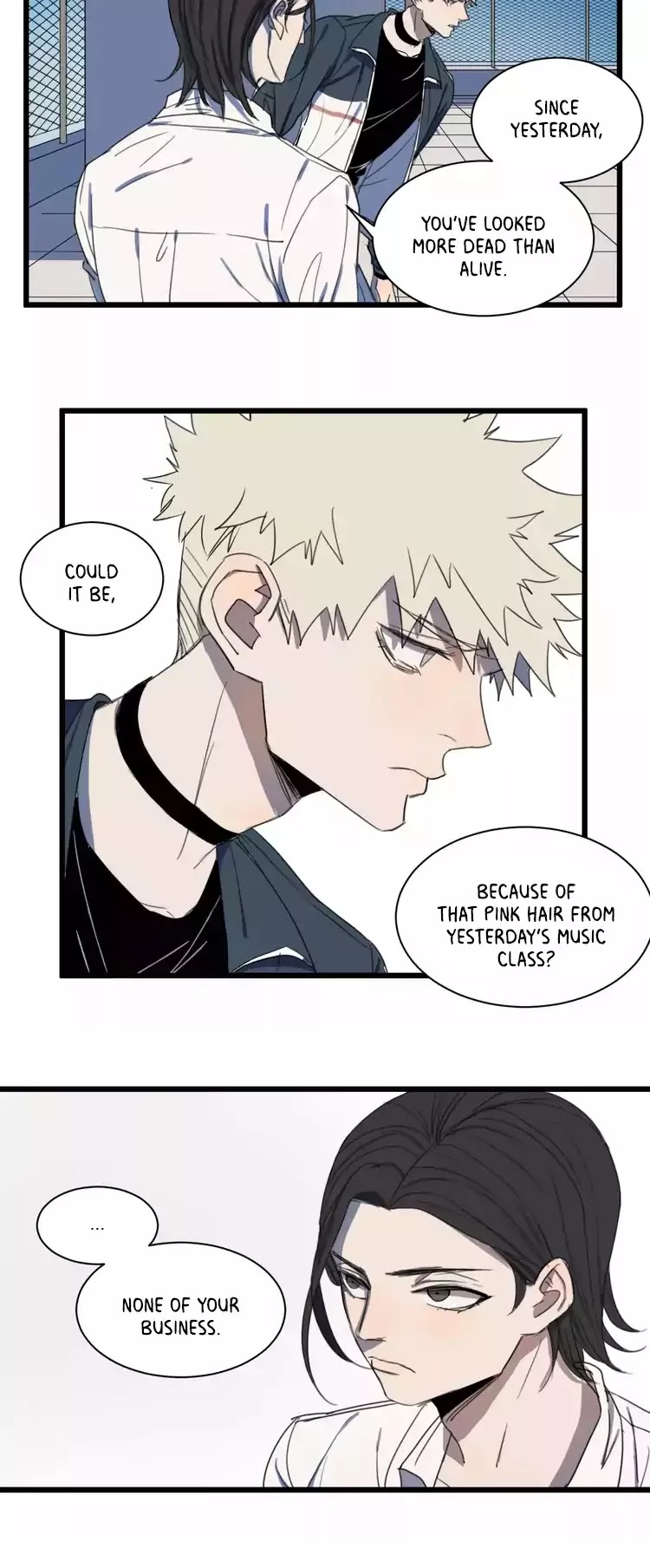 The Unfeeling Me Chapter 5 page 4 - Chapter 5: An Old Friend