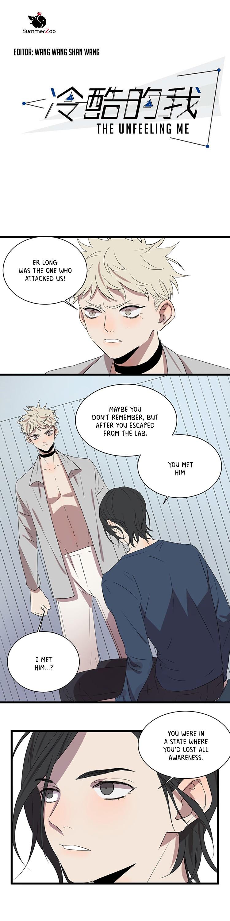 The Unfeeling Me Chapter 50 page 1 - Chapter 50: Am I being hated?