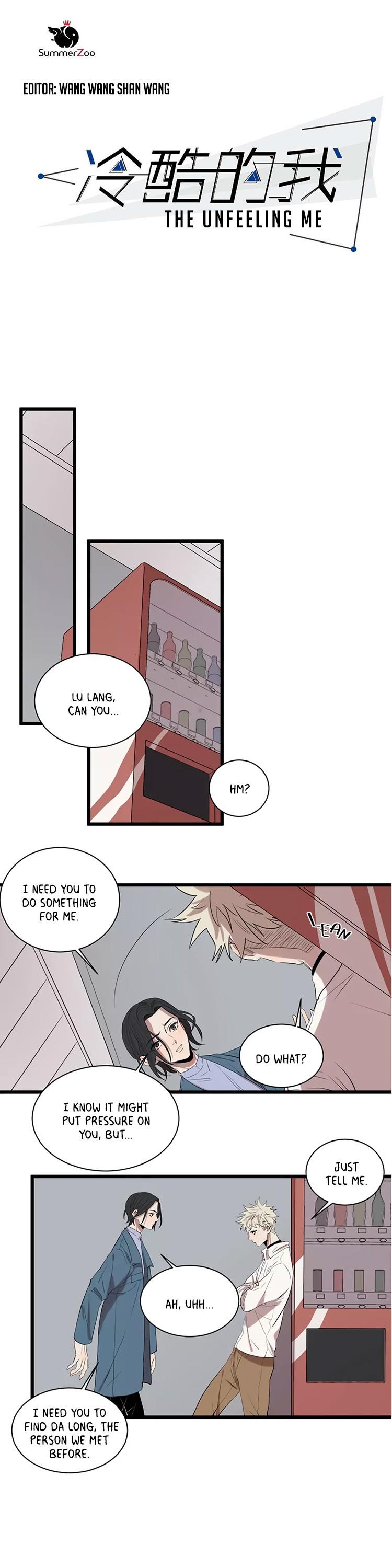 The Unfeeling Me Chapter 55 page 1 - Chapter 55: Words