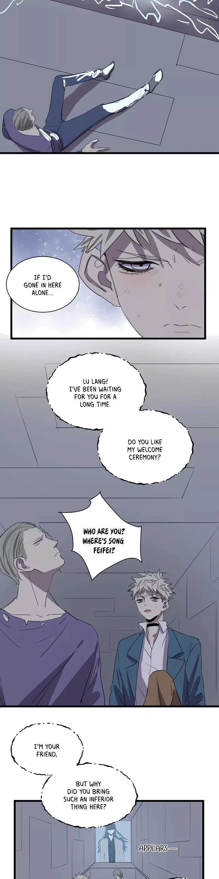 The Unfeeling Me Chapter 58 page 11 - Chapter 58: A drop of blood
