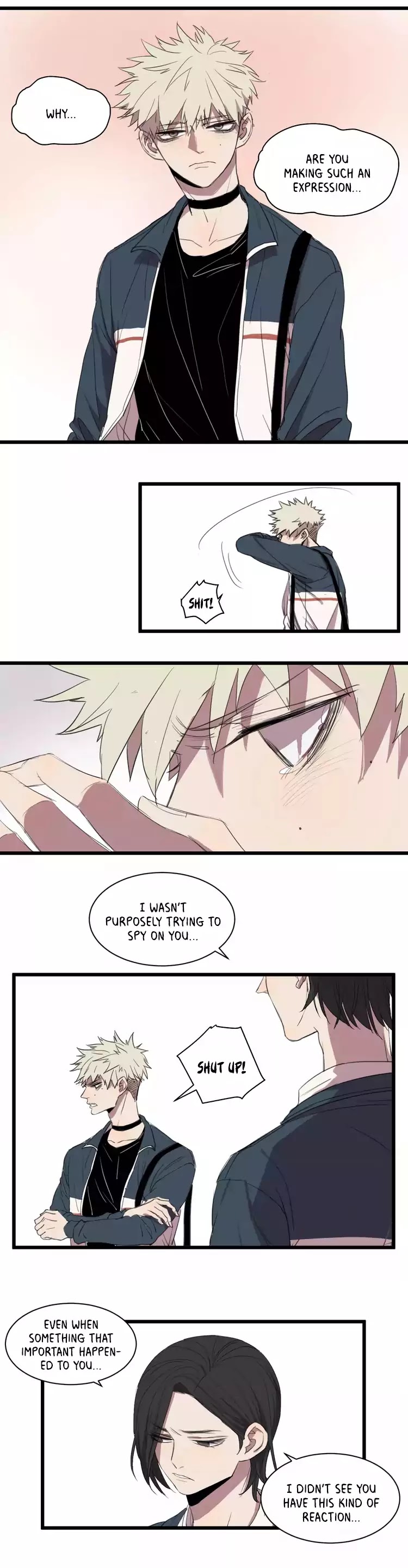 The Unfeeling Me Chapter 6 page 13 - Chapter 6: What an Obstinate Guy