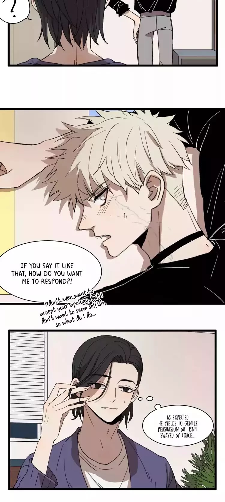 The Unfeeling Me Chapter 7 page 12 - Chapter 7: He’s Really Cute When He’s Drunk?