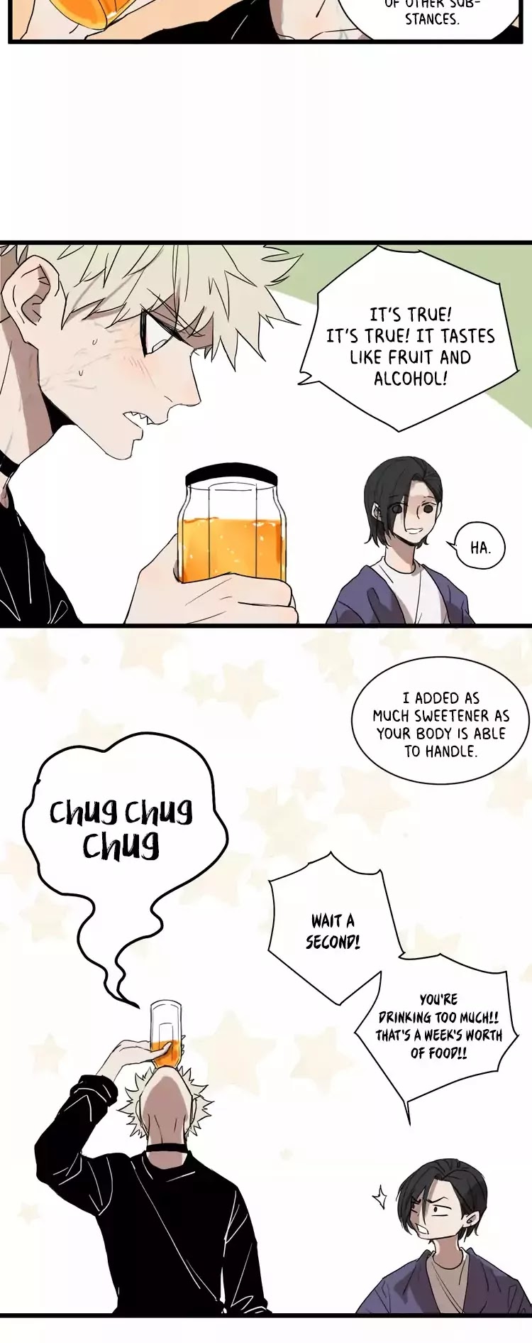 The Unfeeling Me Chapter 7 page 14 - Chapter 7: He’s Really Cute When He’s Drunk?