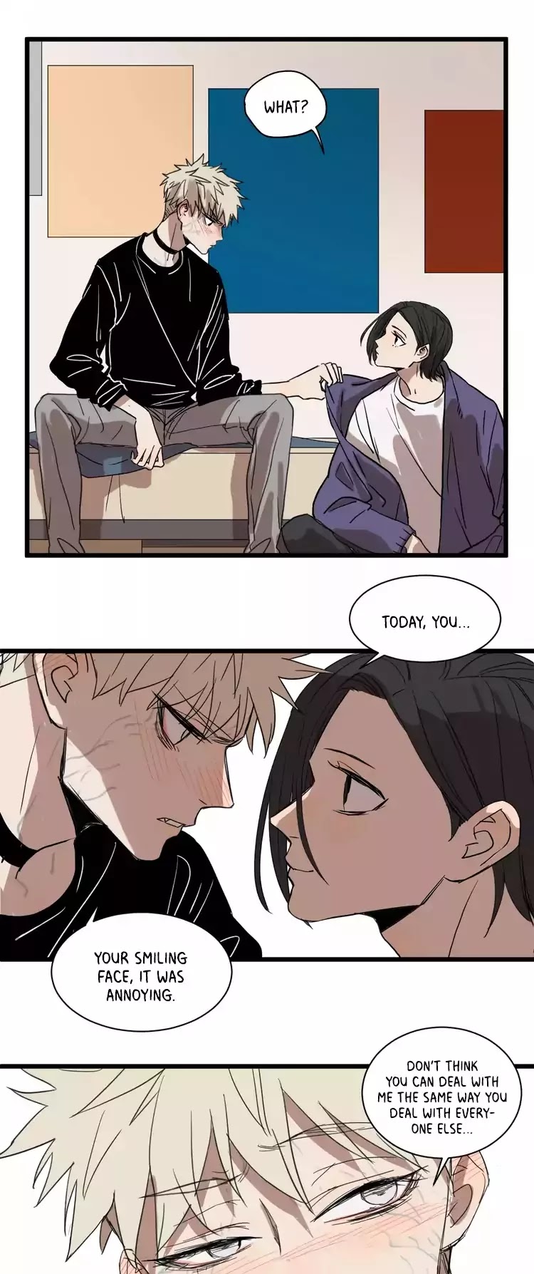 The Unfeeling Me Chapter 7 page 17 - Chapter 7: He’s Really Cute When He’s Drunk?