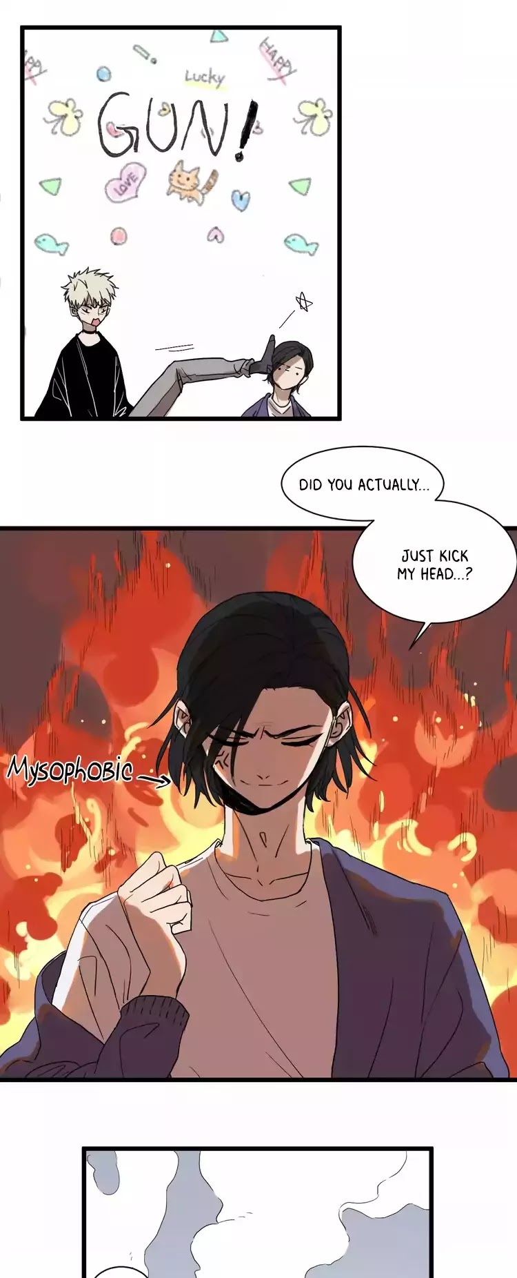 The Unfeeling Me Chapter 7 page 19 - Chapter 7: He’s Really Cute When He’s Drunk?