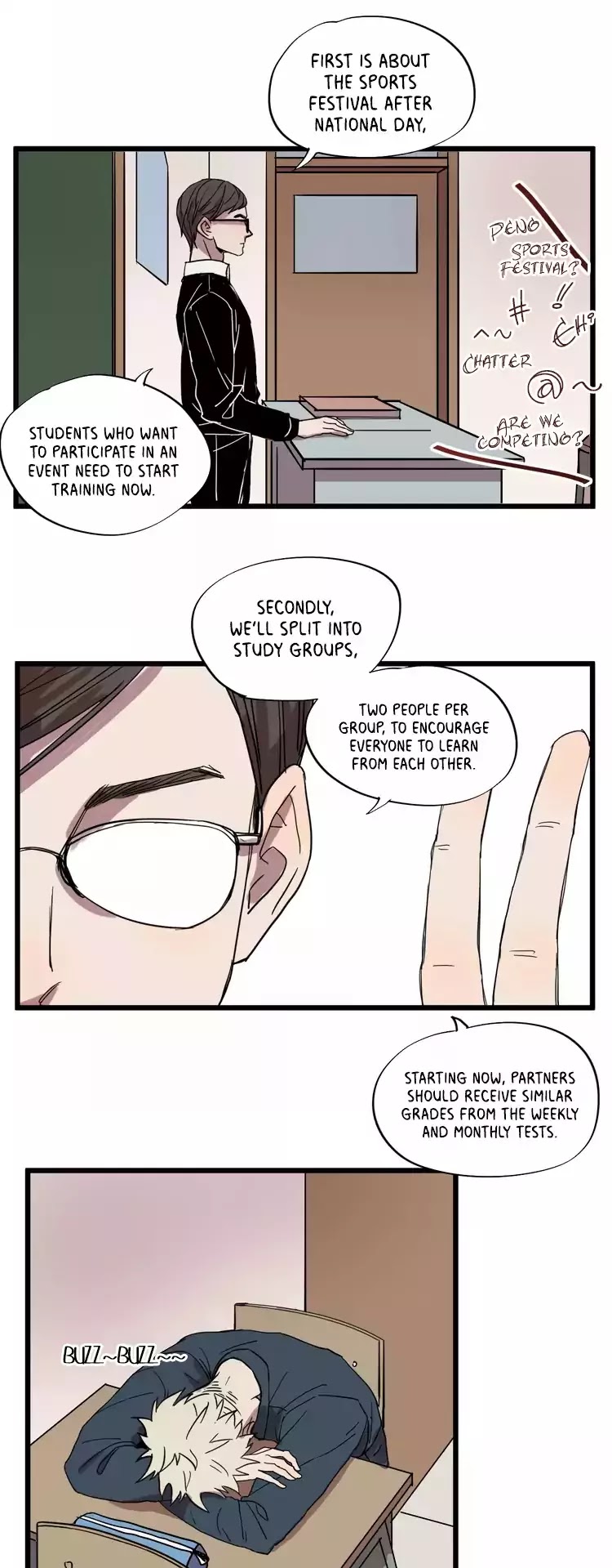 The Unfeeling Me Chapter 8 page 19 - Chapter 8: I Want to Make a Study Group with You