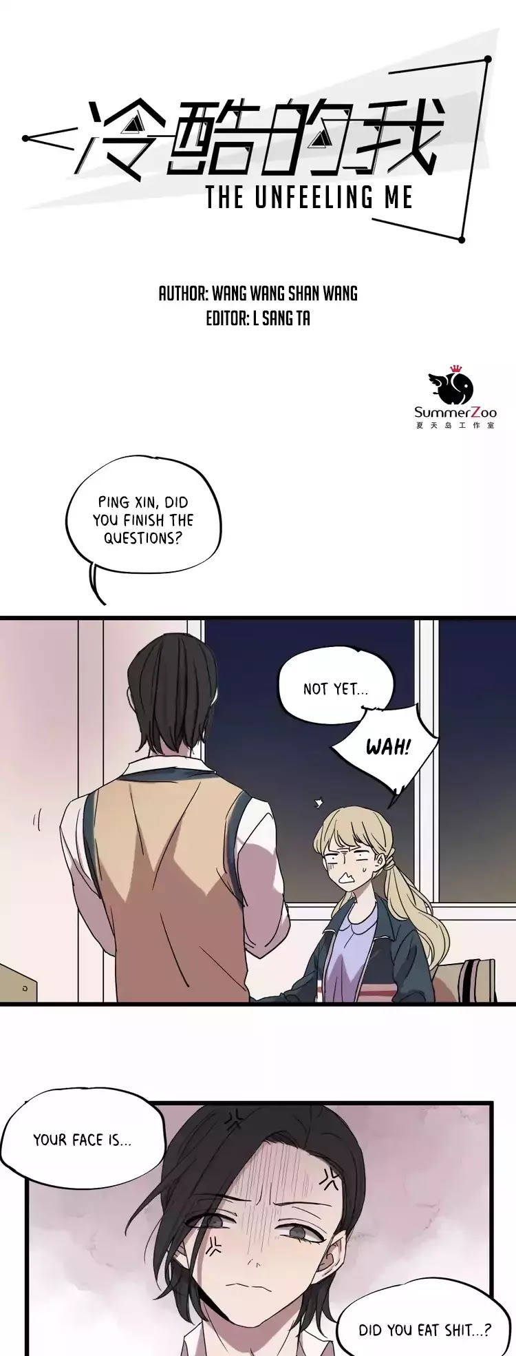 The Unfeeling Me Chapter 9 page 5 - Chapter 9: You're An Angel!
