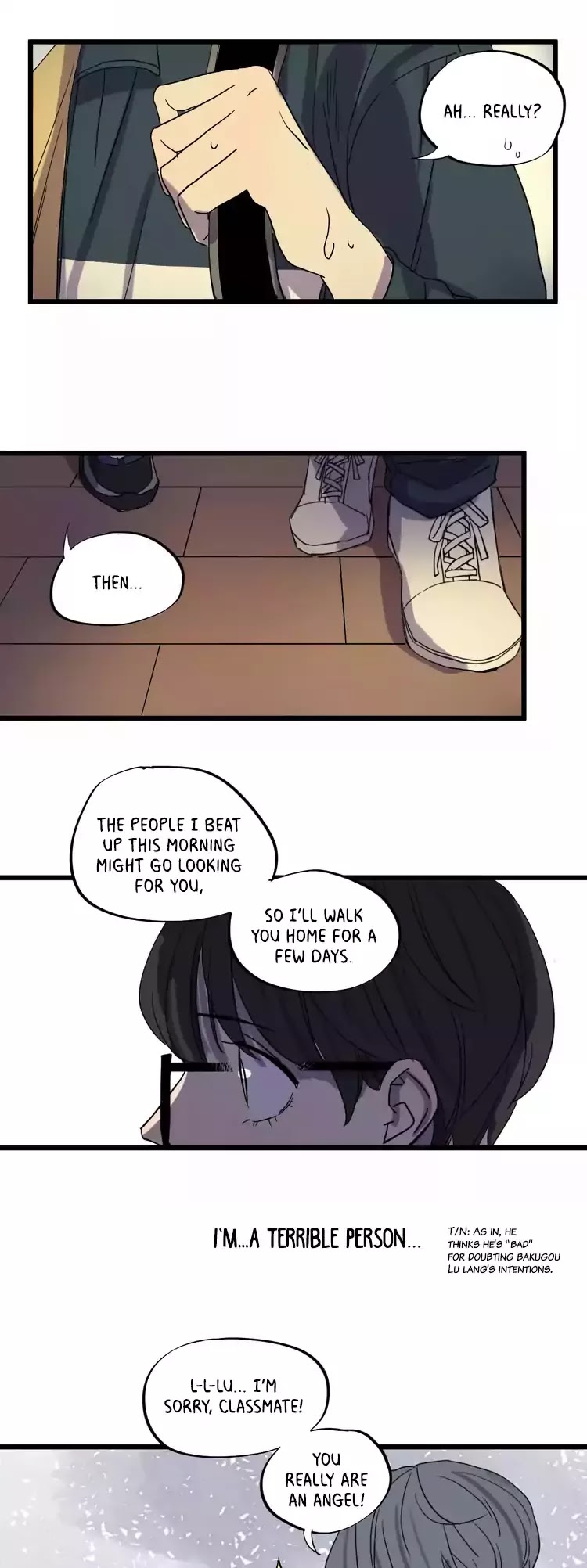 The Unfeeling Me Chapter 9 page 9 - Chapter 9: You're An Angel!