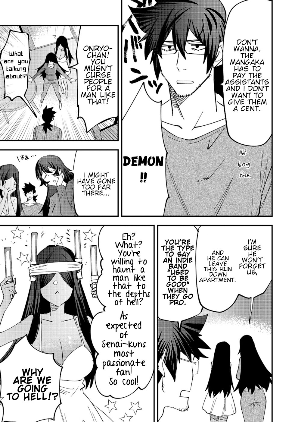 The Unpopular Mangaka And The Helpful Ghost Chapter 41 page 3 - Chapter 41