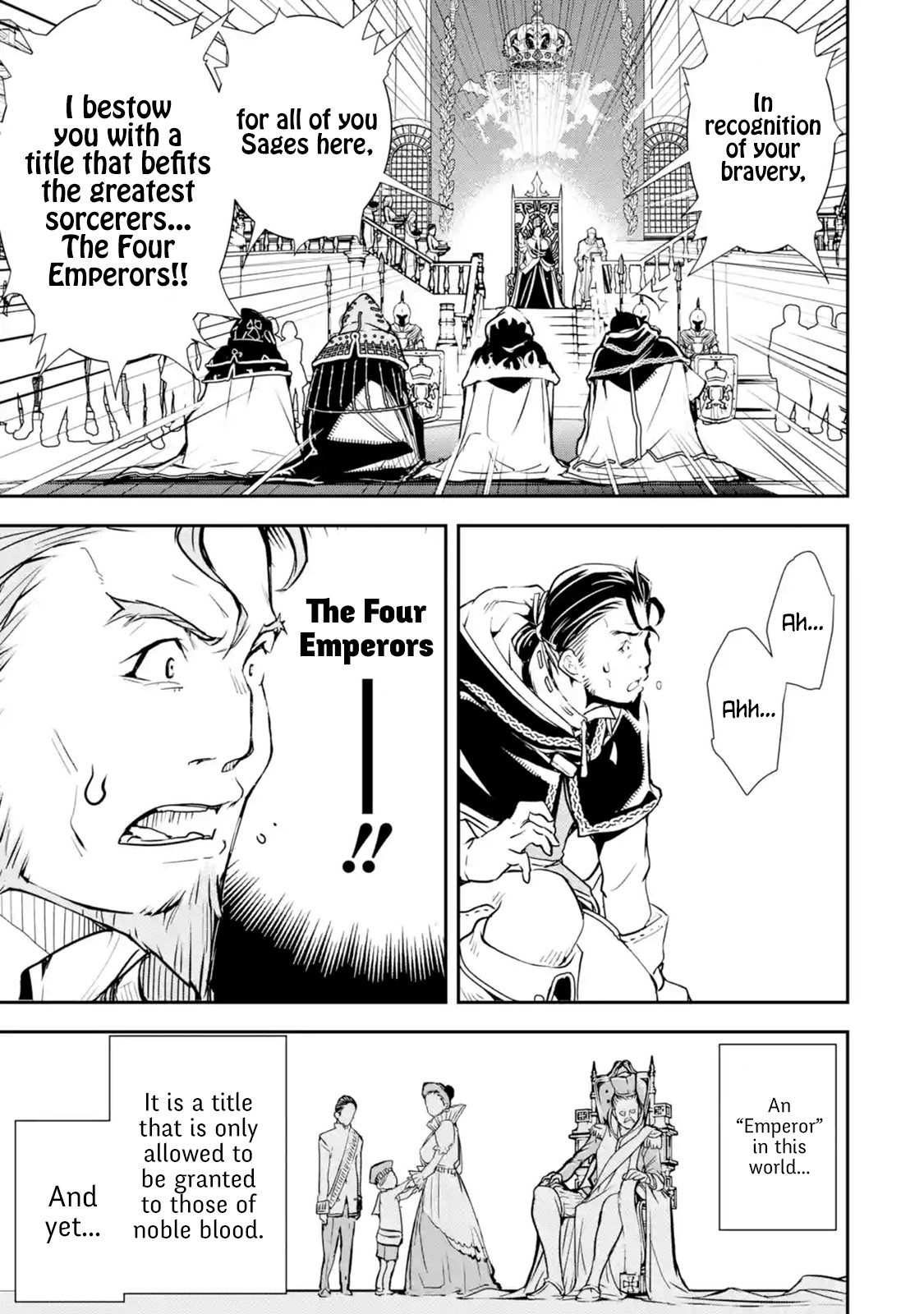 The Unsuccessful Yet Academically Unparalleled Sage ~A Cheating S-Rank Sorcerer's Post-Rebirth Adventurer Log~ Chapter 1.1 page 7 - Chapter 1.1 - 1.6: Skill: Reincarnation
