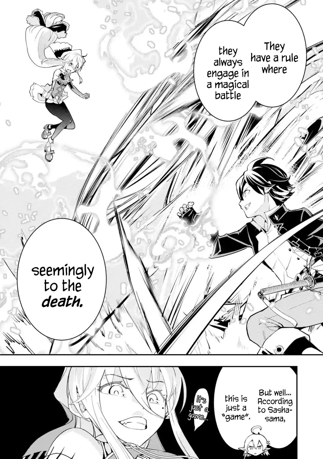 The Unsuccessful Yet Academically Unparalleled Sage ~A Cheating S-Rank Sorcerer's Post-Rebirth Adventurer Log~ Chapter 16.1 page 48 - Chapter 16.1 - 16.8: The Five Great Majin