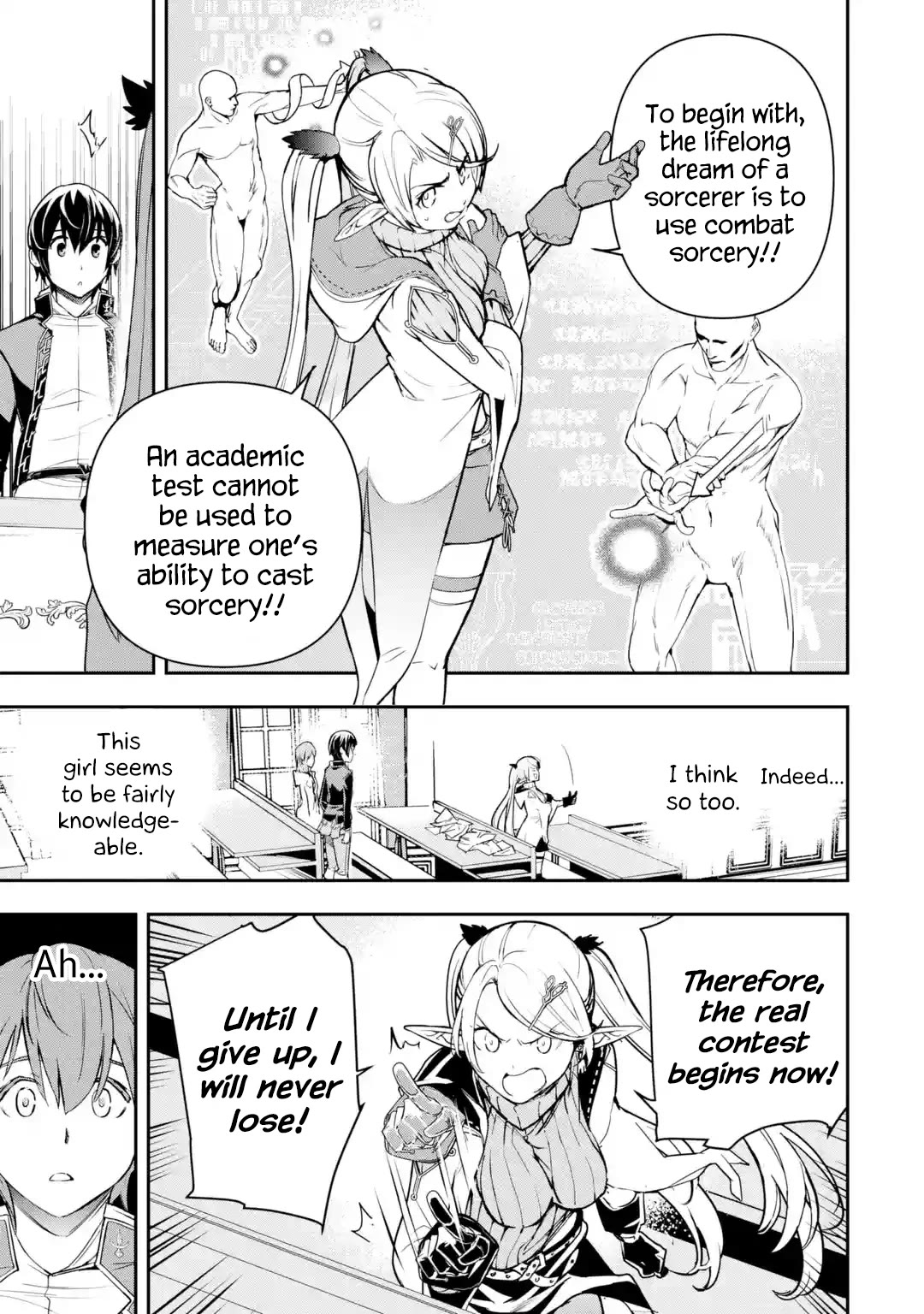 The Unsuccessful Yet Academically Unparalleled Sage ~A Cheating S-Rank Sorcerer's Post-Rebirth Adventurer Log~ Chapter 18.1 page 27 - Chapter 18.1 - 18.7: The Ephthal, Emperor of Thunder Festival