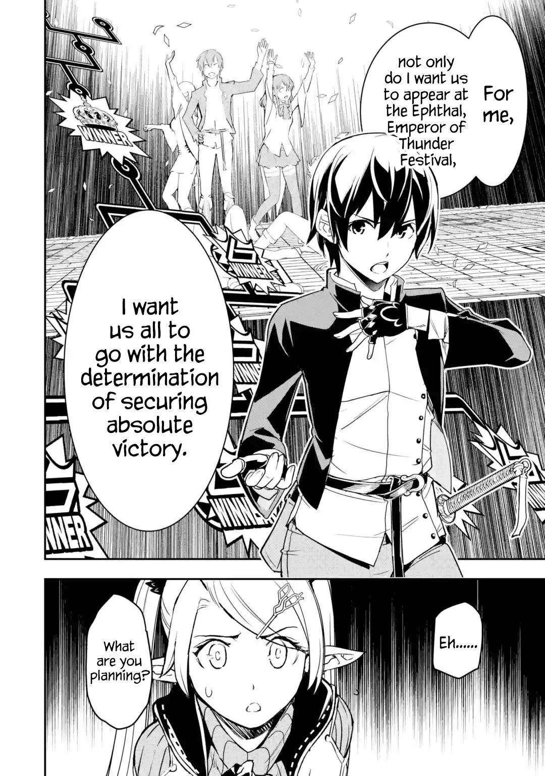 The Unsuccessful Yet Academically Unparalleled Sage ~A Cheating S-Rank Sorcerer's Post-Rebirth Adventurer Log~ Chapter 18.1 page 57 - Chapter 18.1 - 18.7: The Ephthal, Emperor of Thunder Festival