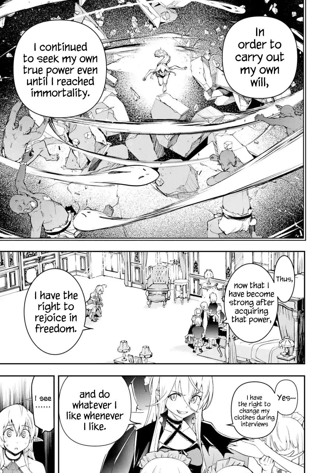 The Unsuccessful Yet Academically Unparalleled Sage ~A Cheating S-Rank Sorcerer's Post-Rebirth Adventurer Log~ Chapter 19.1 page 5 - Chapter 19.1 - 19.7: The Meaning of Strength