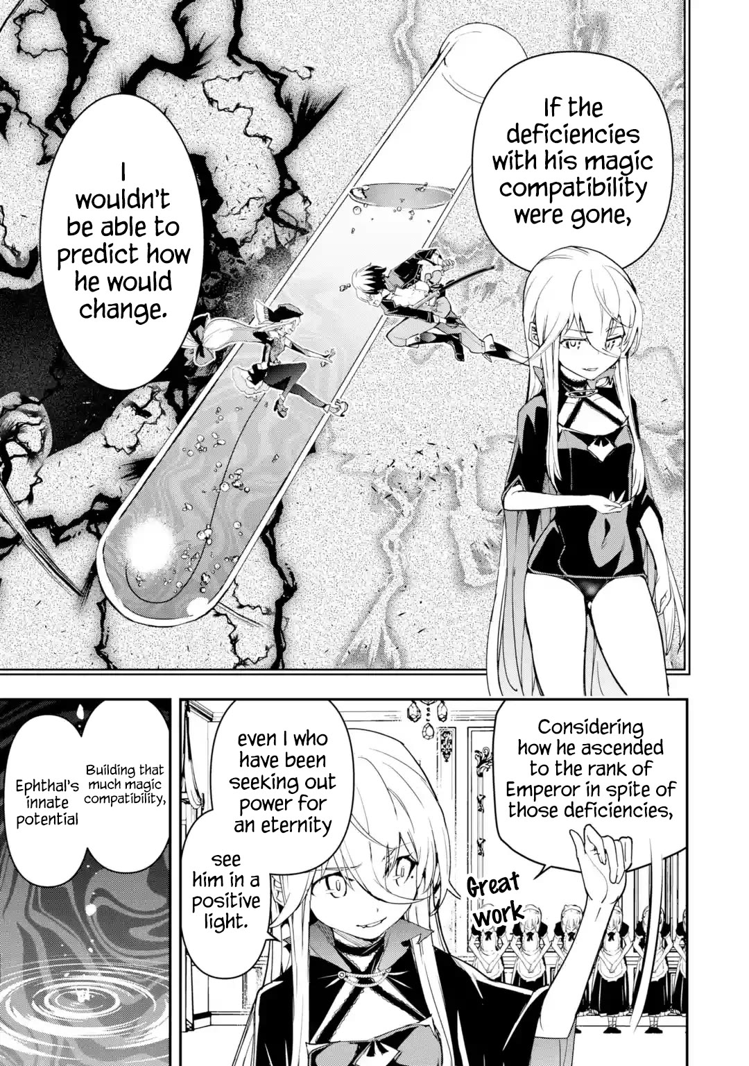 The Unsuccessful Yet Academically Unparalleled Sage ~A Cheating S-Rank Sorcerer's Post-Rebirth Adventurer Log~ Chapter 19.1 page 7 - Chapter 19.1 - 19.7: The Meaning of Strength