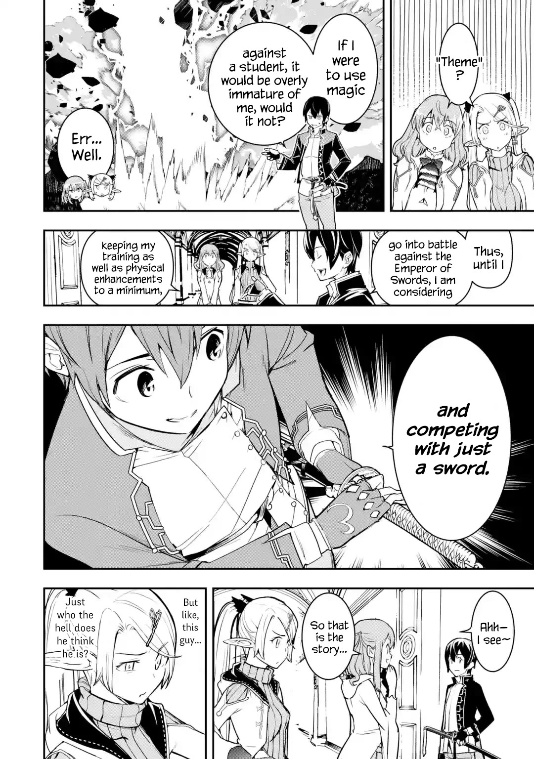 The Unsuccessful Yet Academically Unparalleled Sage ~A Cheating S-Rank Sorcerer's Post-Rebirth Adventurer Log~ Chapter 20 page 20 - Chapter 20: Final Preliminaries