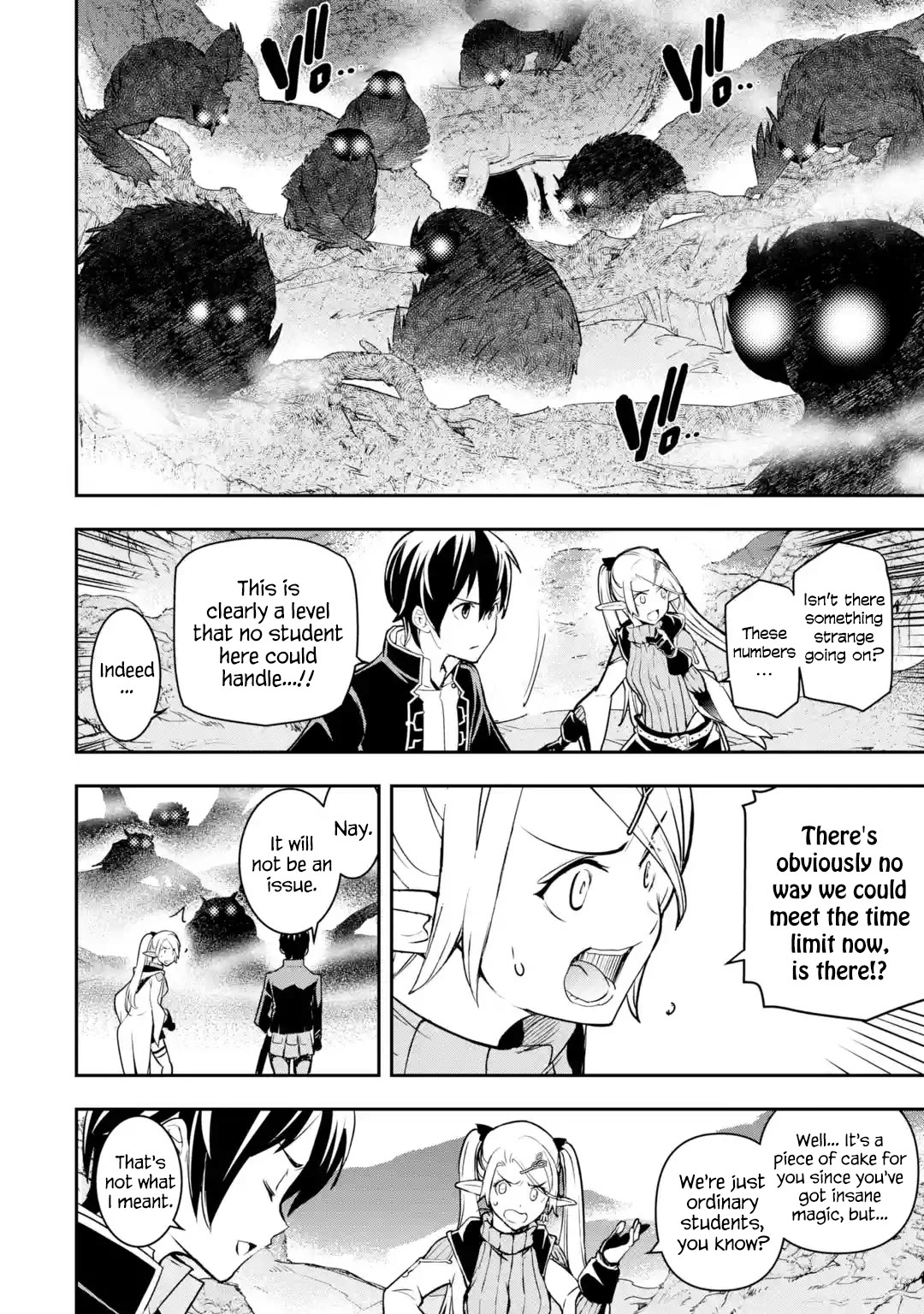 The Unsuccessful Yet Academically Unparalleled Sage ~A Cheating S-Rank Sorcerer's Post-Rebirth Adventurer Log~ Chapter 20 page 36 - Chapter 20: Final Preliminaries