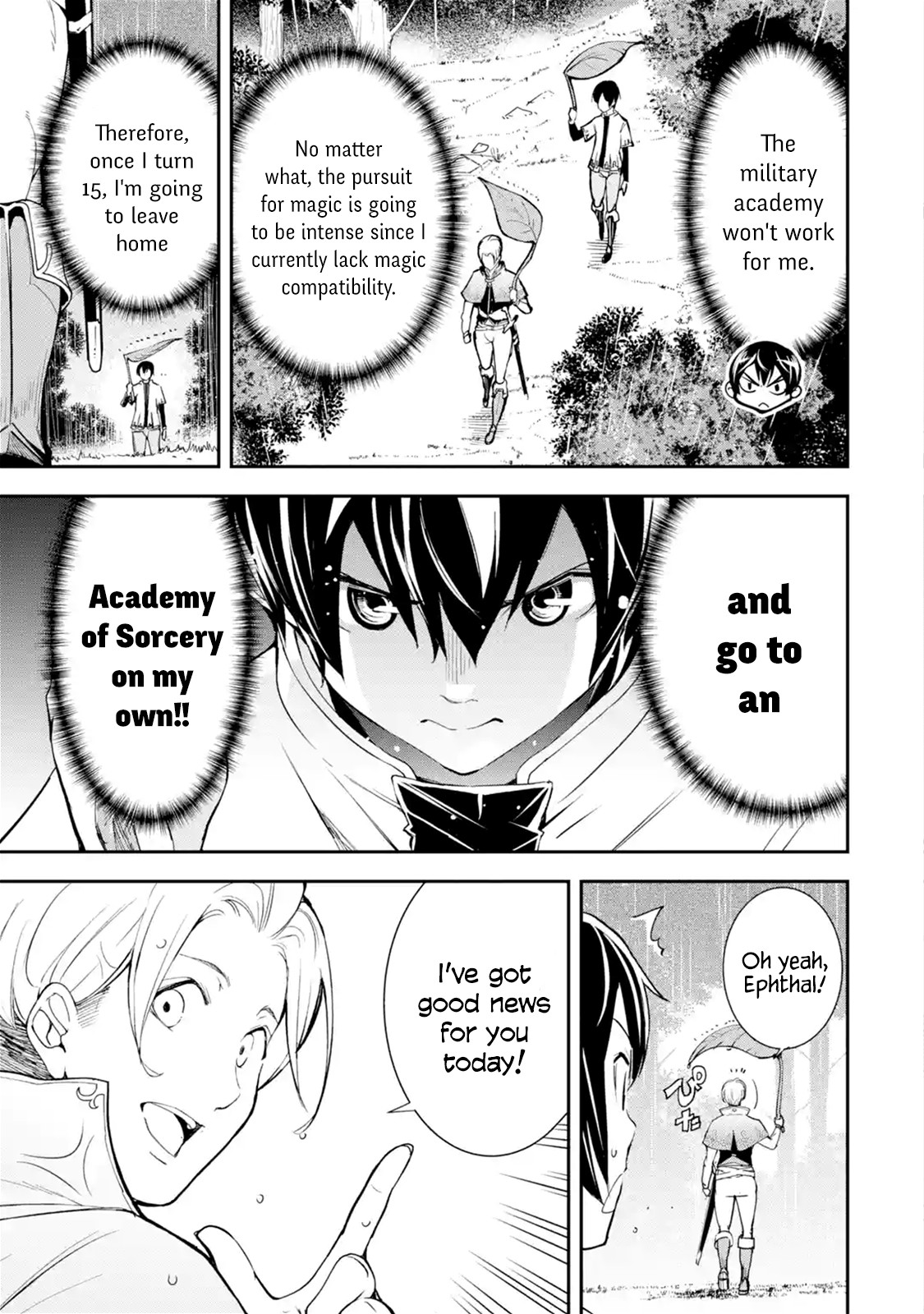 The Unsuccessful Yet Academically Unparalleled Sage ~A Cheating S-Rank Sorcerer's Post-Rebirth Adventurer Log~ Chapter 3.1 page 7 - Chapter 3.1 - 3.5