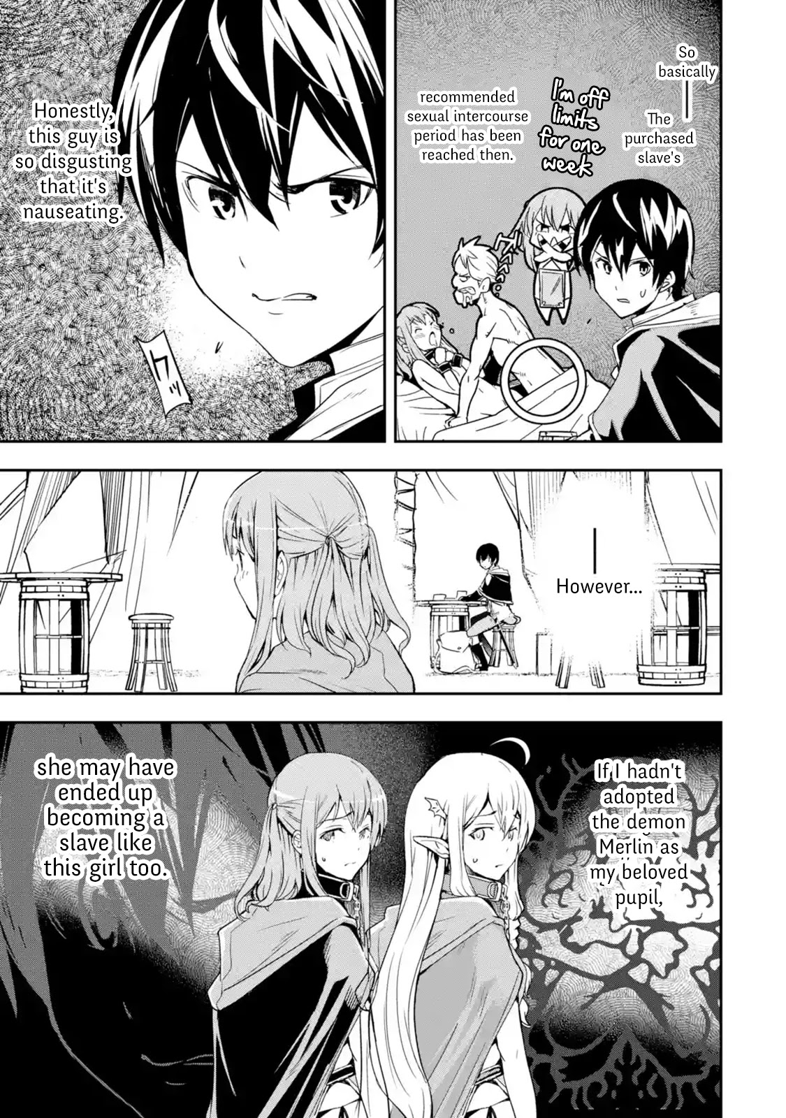 The Unsuccessful Yet Academically Unparalleled Sage ~A Cheating S-Rank Sorcerer's Post-Rebirth Adventurer Log~ Chapter 5.1 page 45 - Chapter 5.1 - 5.7: Slave Girl