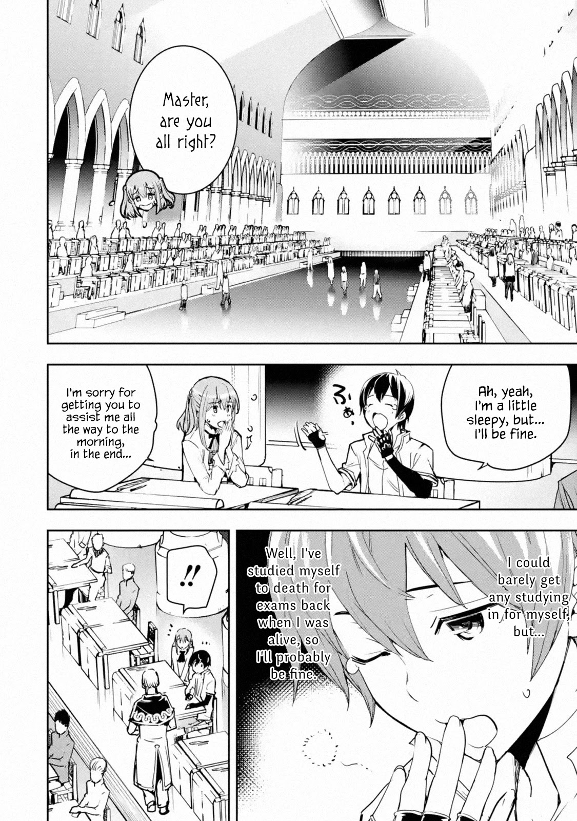 The Unsuccessful Yet Academically Unparalleled Sage ~A Cheating S-Rank Sorcerer's Post-Rebirth Adventurer Log~ Chapter 7 page 34 - Chapter 7: Academy of Sorcery Entrace Exam