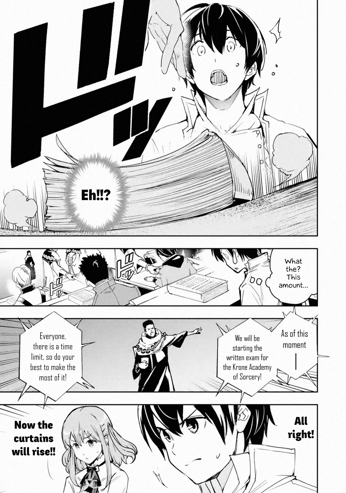 The Unsuccessful Yet Academically Unparalleled Sage ~A Cheating S-Rank Sorcerer's Post-Rebirth Adventurer Log~ Chapter 7 page 35 - Chapter 7: Academy of Sorcery Entrace Exam