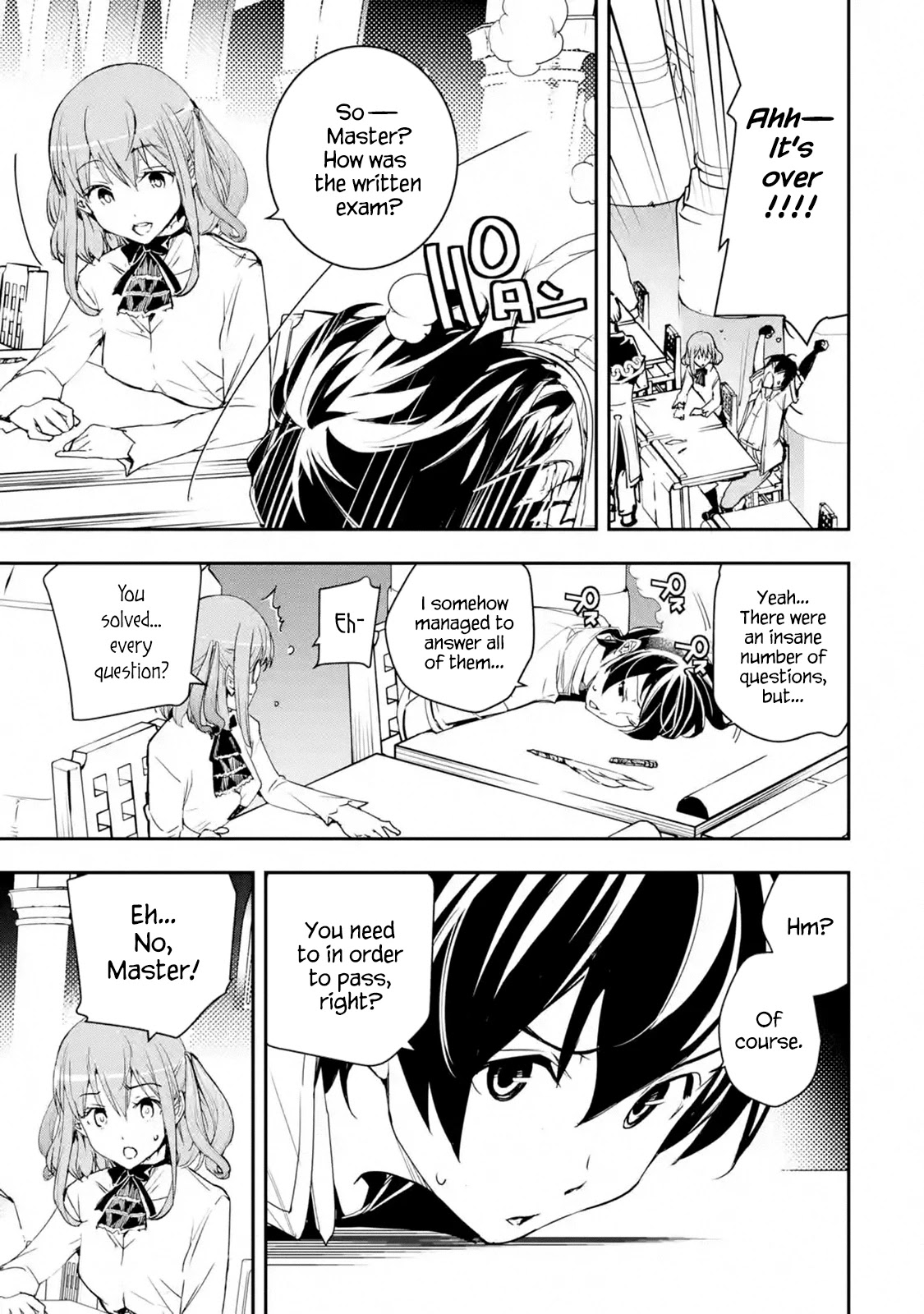 The Unsuccessful Yet Academically Unparalleled Sage ~A Cheating S-Rank Sorcerer's Post-Rebirth Adventurer Log~ Chapter 7 page 37 - Chapter 7: Academy of Sorcery Entrace Exam