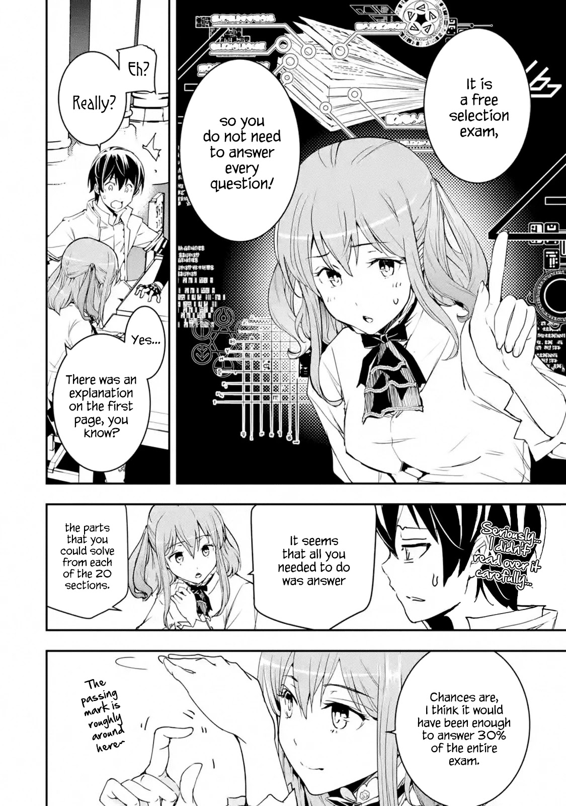 The Unsuccessful Yet Academically Unparalleled Sage ~A Cheating S-Rank Sorcerer's Post-Rebirth Adventurer Log~ Chapter 7 page 38 - Chapter 7: Academy of Sorcery Entrace Exam