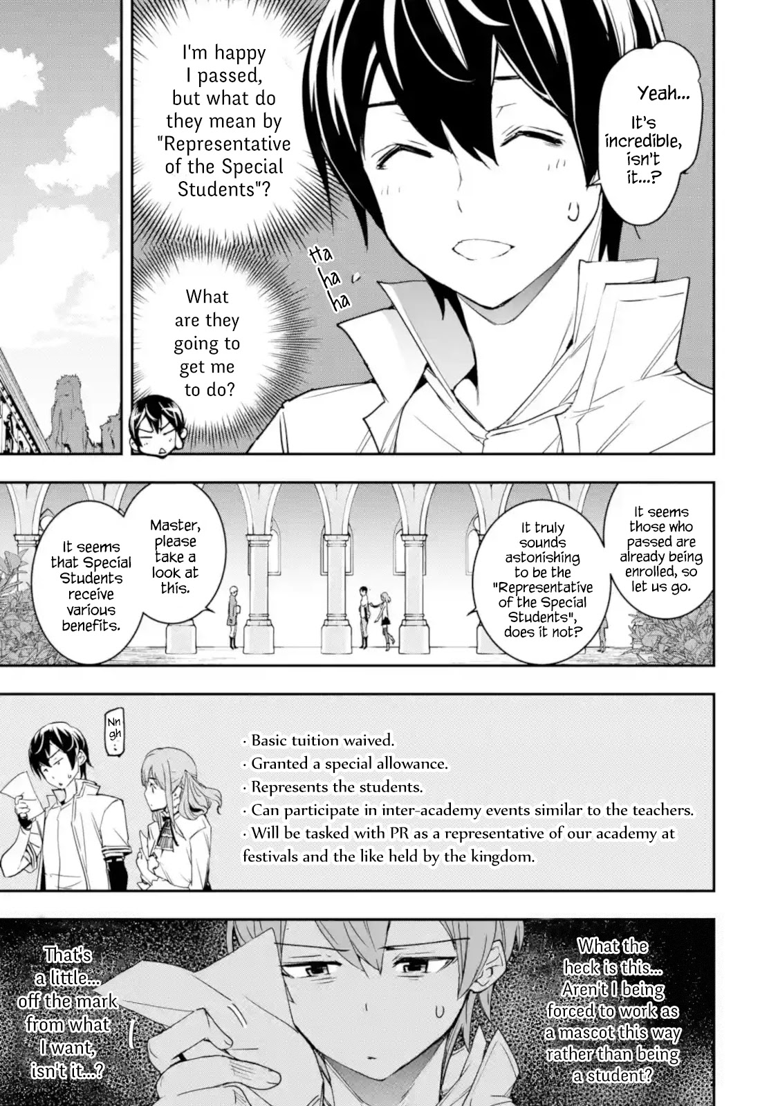 The Unsuccessful Yet Academically Unparalleled Sage ~A Cheating S-Rank Sorcerer's Post-Rebirth Adventurer Log~ Chapter 7 page 51 - Chapter 7: Academy of Sorcery Entrace Exam