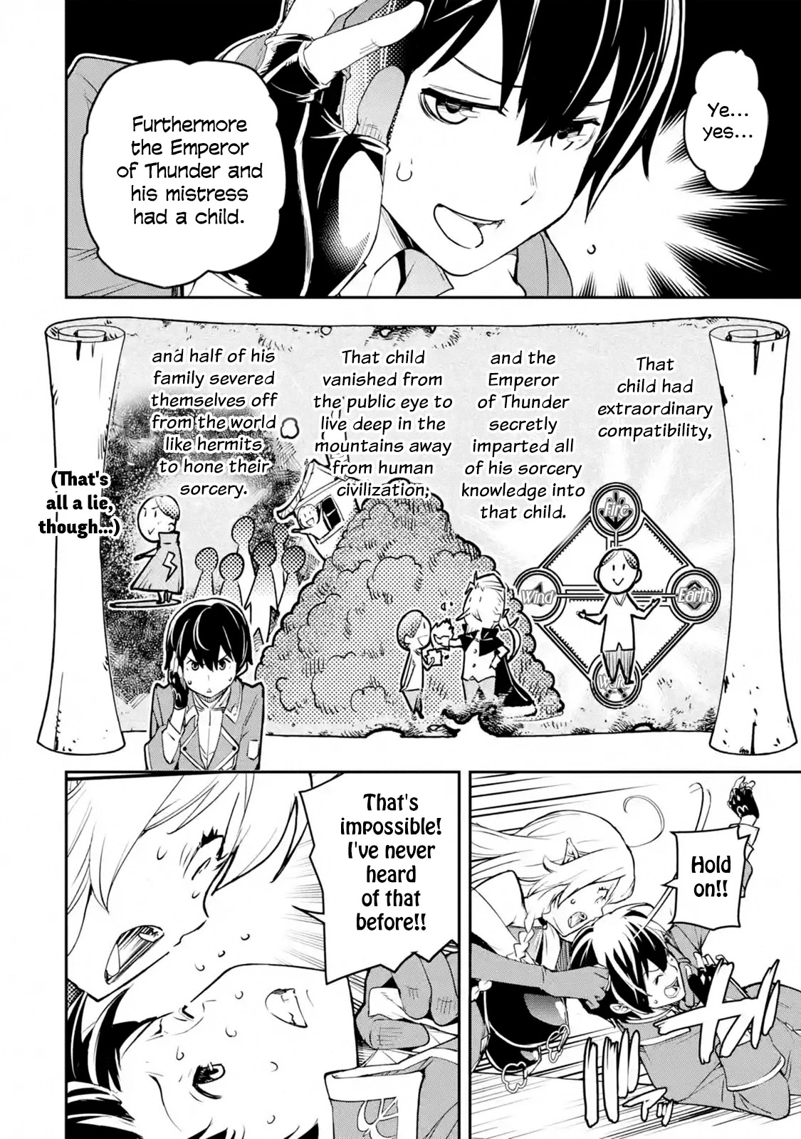 The Unsuccessful Yet Academically Unparalleled Sage ~A Cheating S-Rank Sorcerer's Post-Rebirth Adventurer Log~ Chapter 8.1 page 26 - Chapter 8.1 - 8.7: The Ultimate Disciple