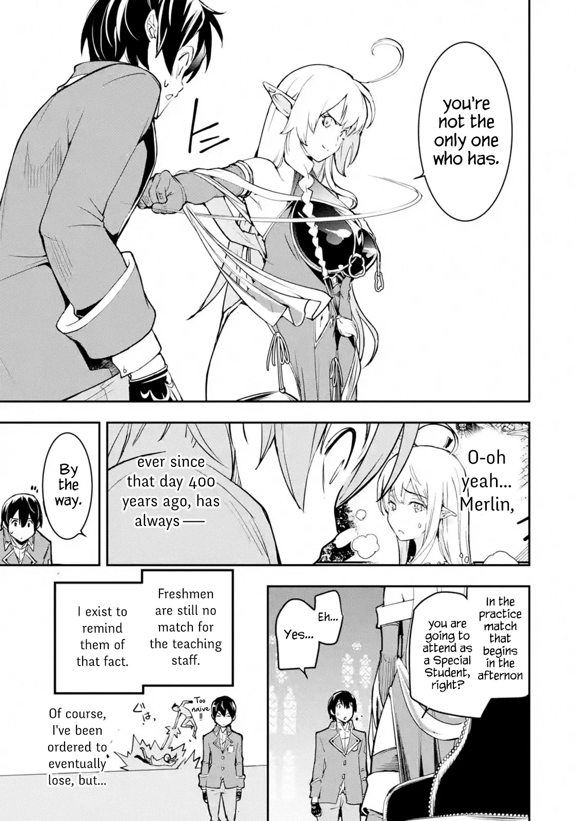 The Unsuccessful Yet Academically Unparalleled Sage ~A Cheating S-Rank Sorcerer's Post-Rebirth Adventurer Log~ Chapter 8.1 page 31 - Chapter 8.1 - 8.7: The Ultimate Disciple