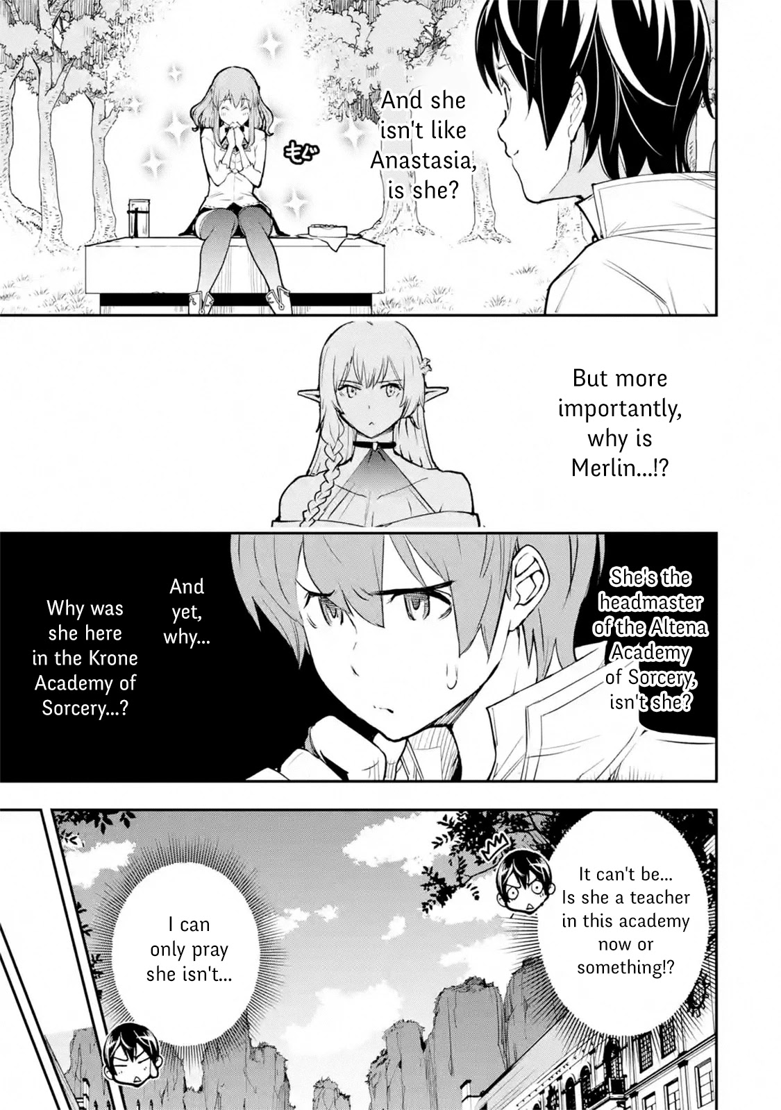 The Unsuccessful Yet Academically Unparalleled Sage ~A Cheating S-Rank Sorcerer's Post-Rebirth Adventurer Log~ Chapter 8.1 page 5 - Chapter 8.1 - 8.7: The Ultimate Disciple