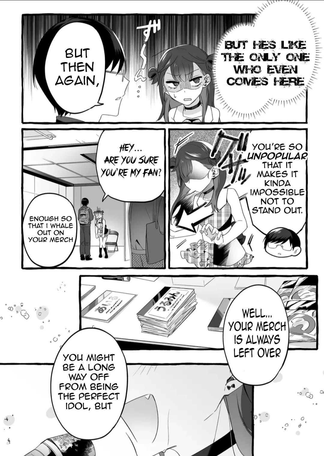 The Useless Idol and Her Only Fan in the World Chapter 1 page 11 - Chapter 1: Her name is Urumin