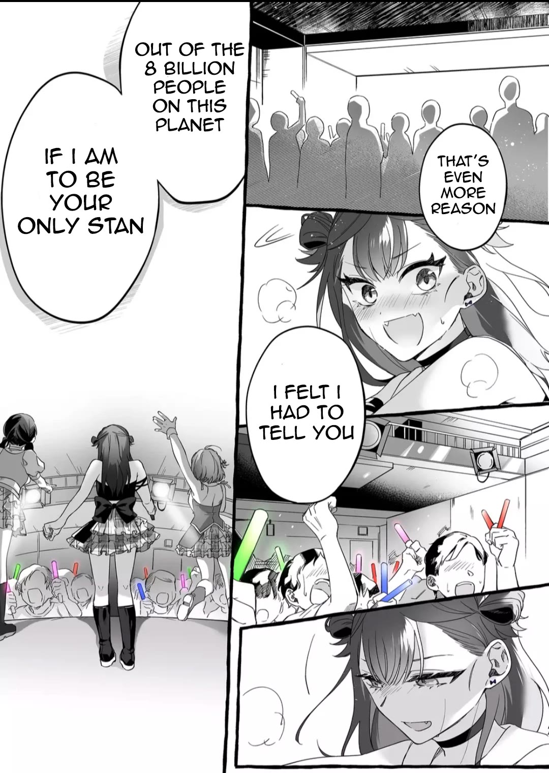 The Useless Idol and Her Only Fan in the World Chapter 1 page 12 - Chapter 1: Her name is Urumin