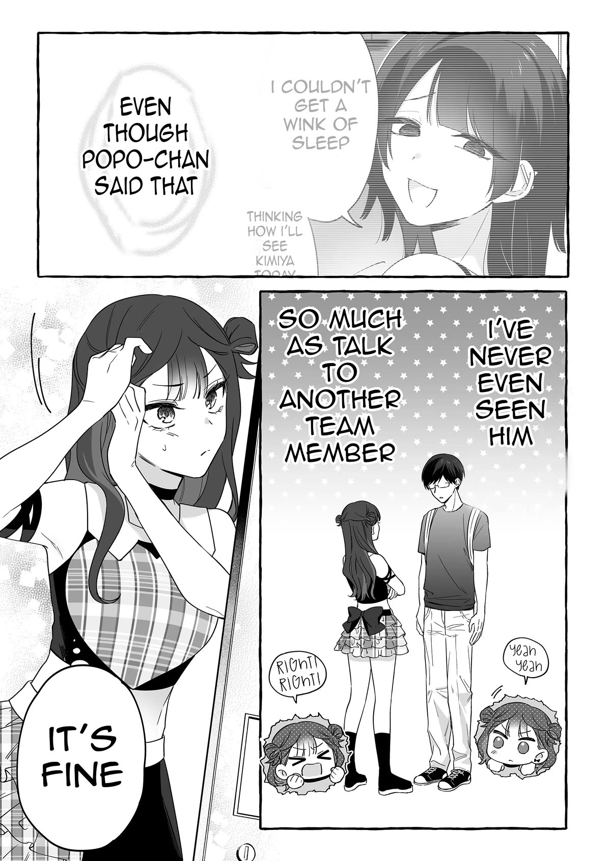 The Useless Idol and Her Only Fan in the World Chapter 17 page 15 - Chapter 17: Jumping Ship