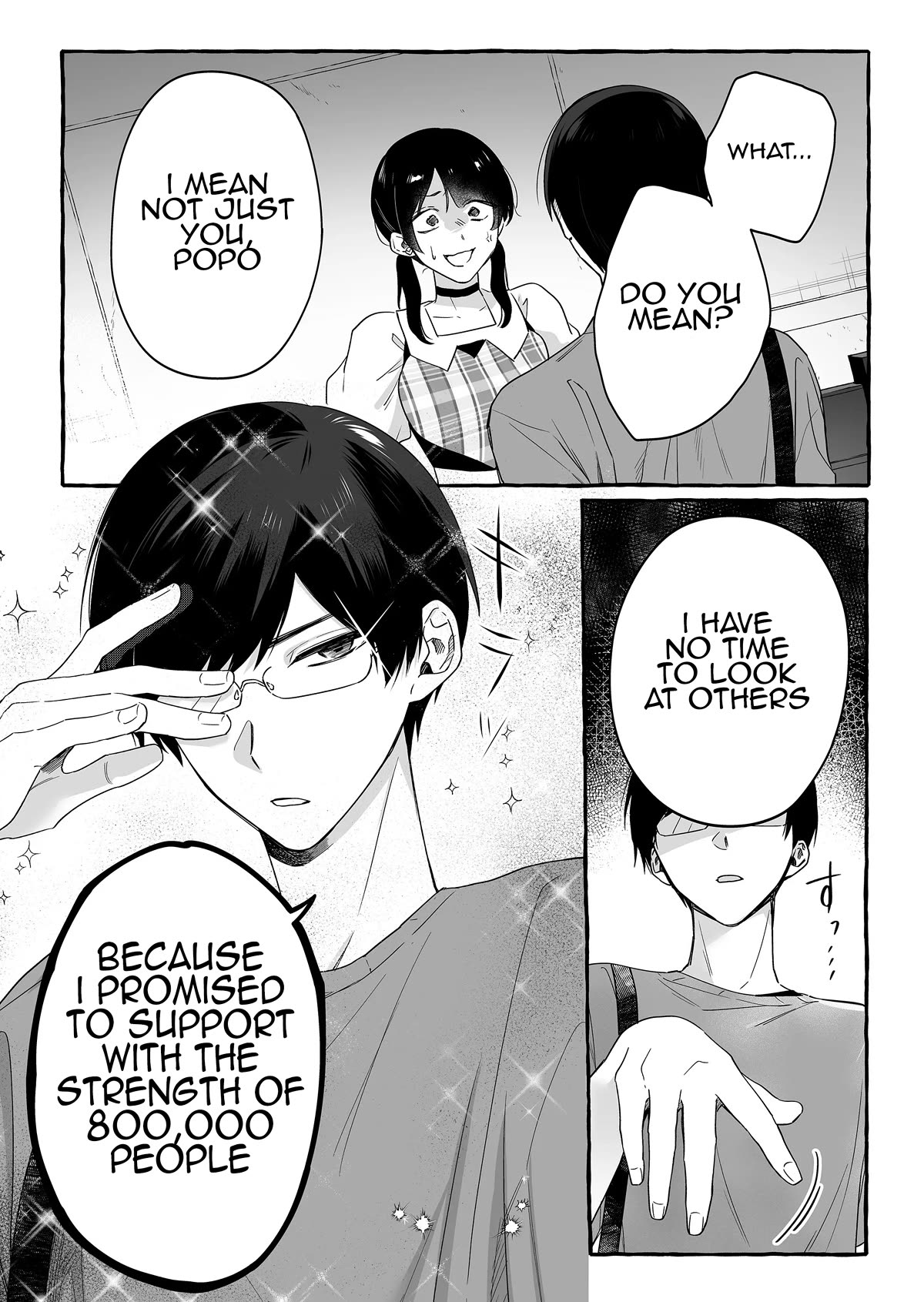 The Useless Idol and Her Only Fan in the World Chapter 18 page 6 - Chapter 18: Jumping Ship Pt2.