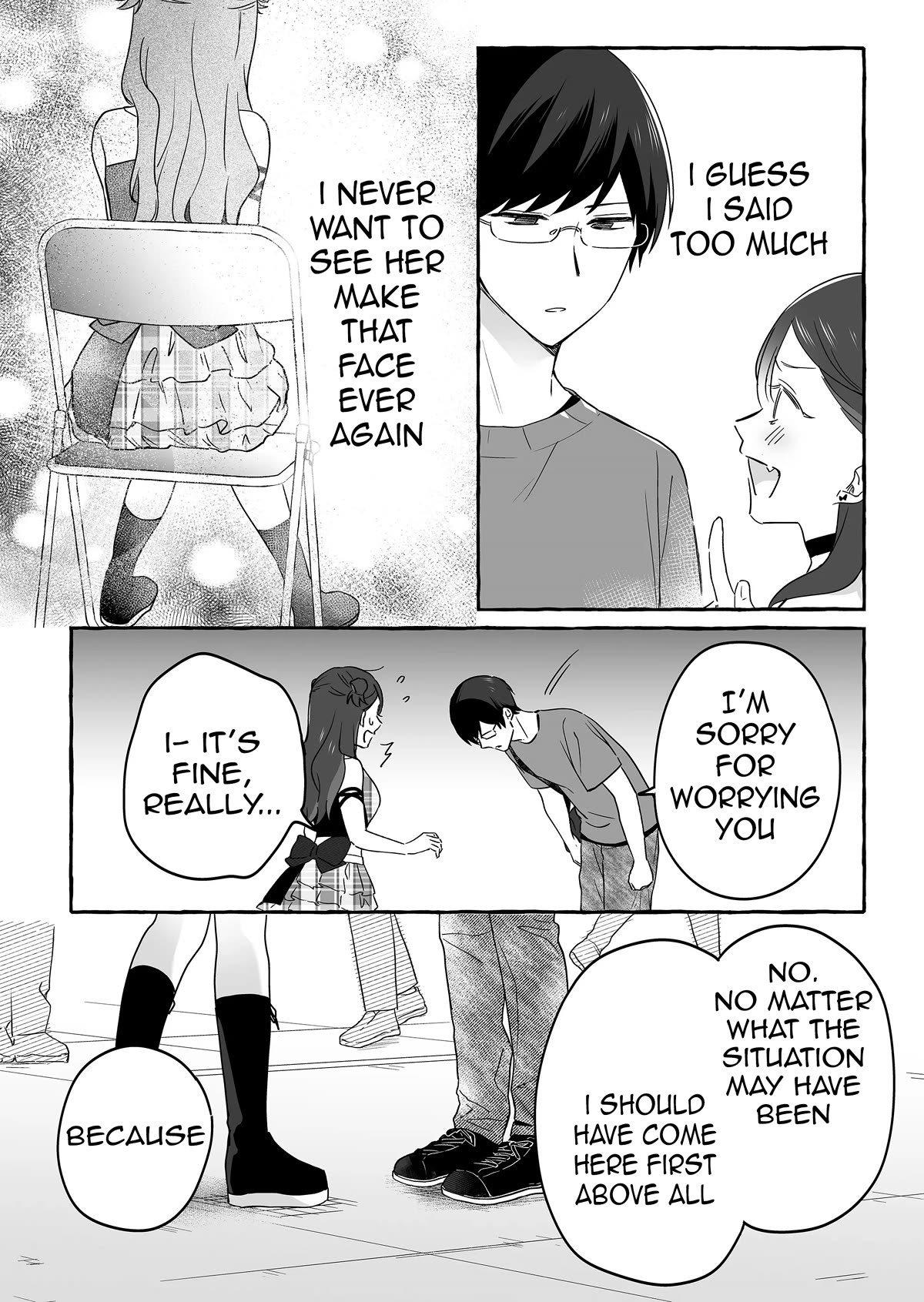 The Useless Idol and Her Only Fan in the World Chapter 19 page 10 - Chapter 19: Clearing the Air