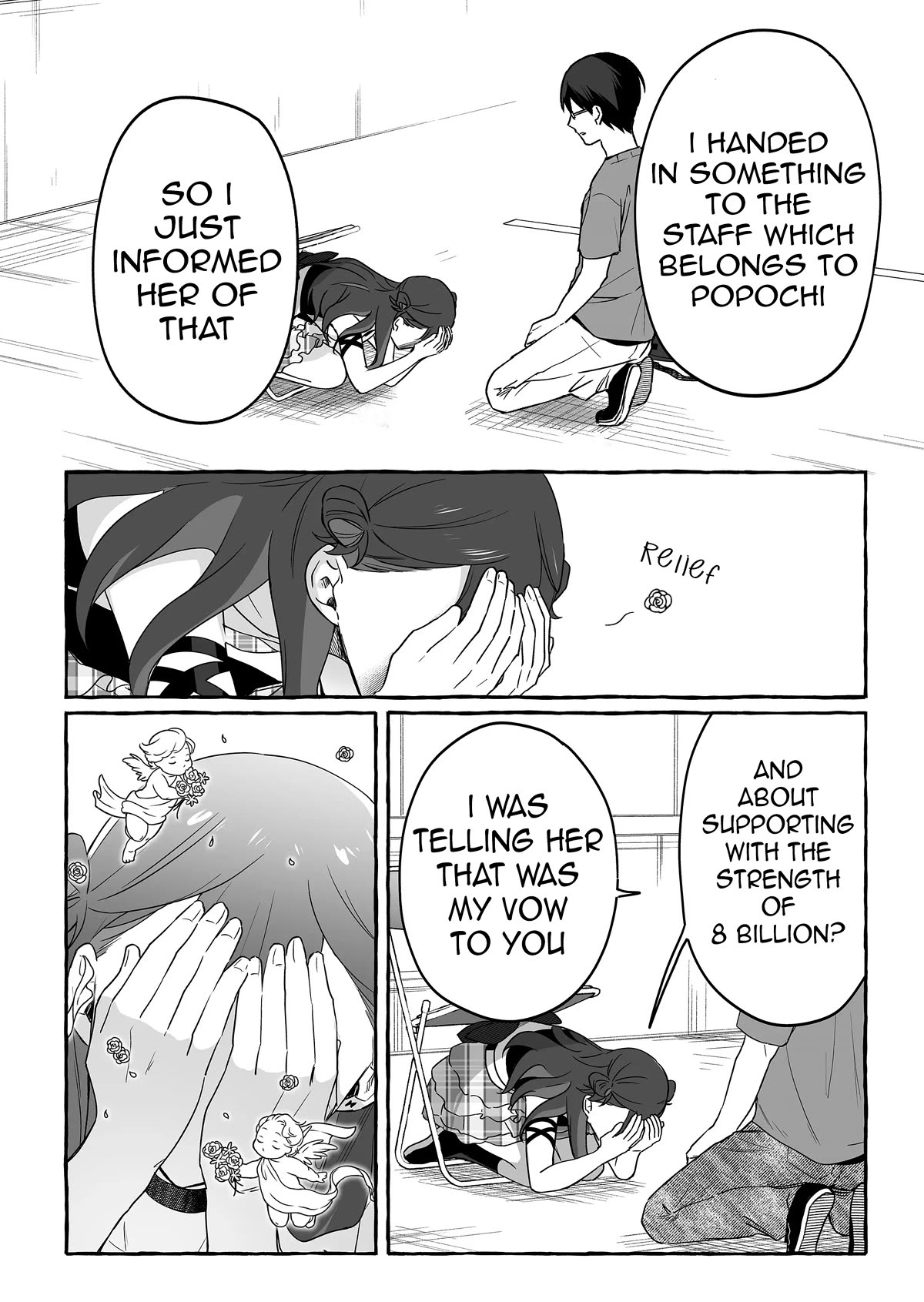 The Useless Idol and Her Only Fan in the World Chapter 19 page 8 - Chapter 19: Clearing the Air