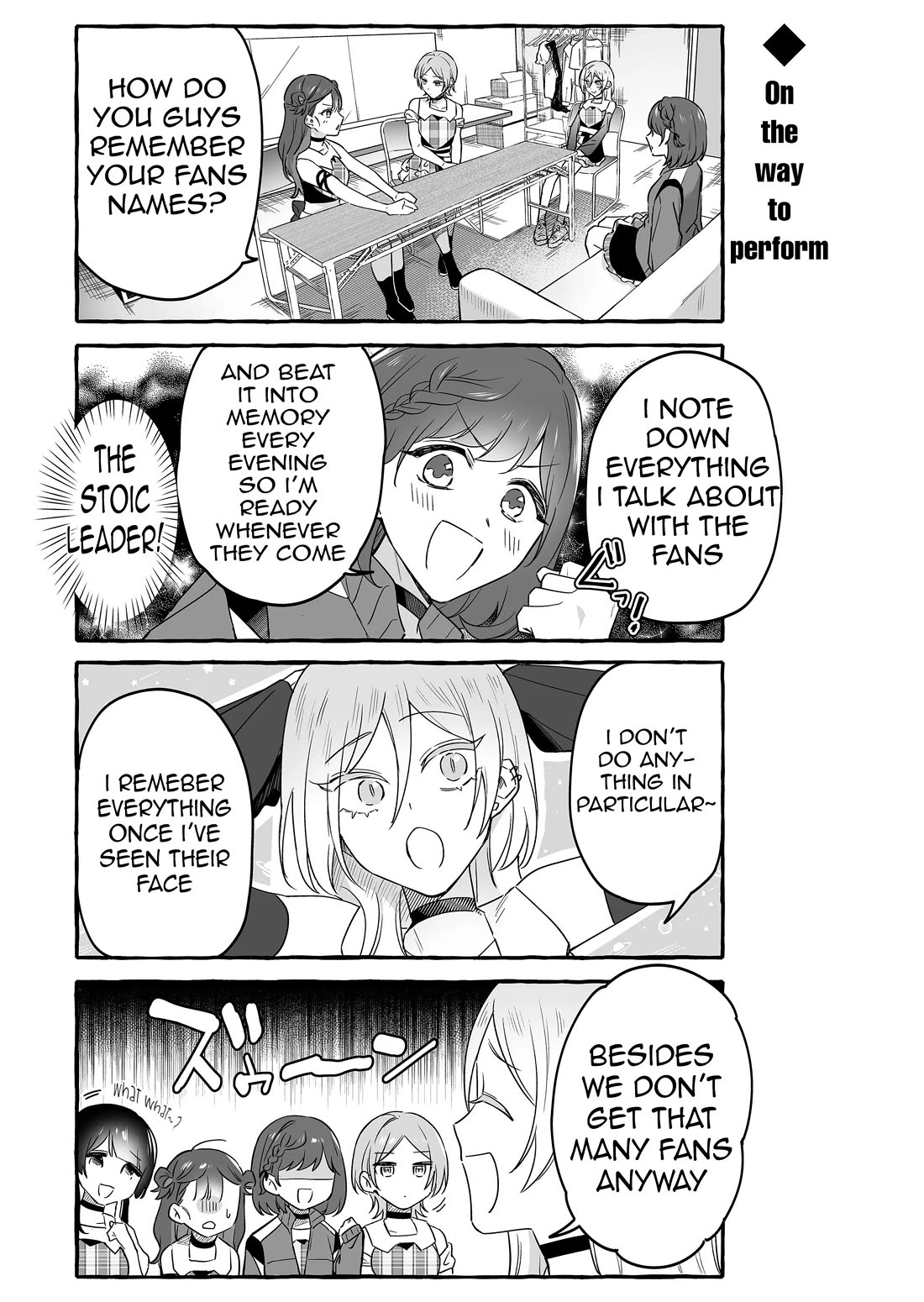 The Useless Idol and Her Only Fan in the World Chapter 21 page 6 - Chapter 21: Side-Stories