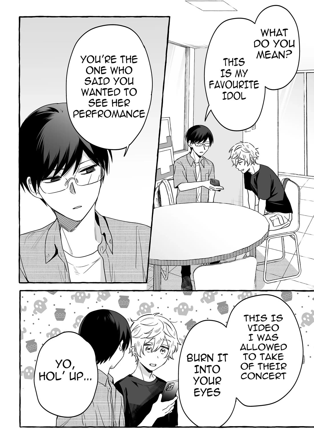 The Useless Idol and Her Only Fan in the World Chapter 22 page 7 - Chapter 22: A Good Deed