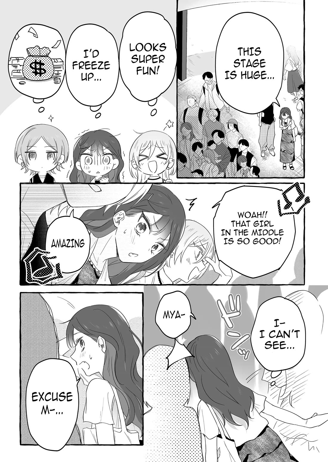The Useless Idol and Her Only Fan in the World Chapter 28 page 13 - Chapter 28: Idols Off Duty pt.1