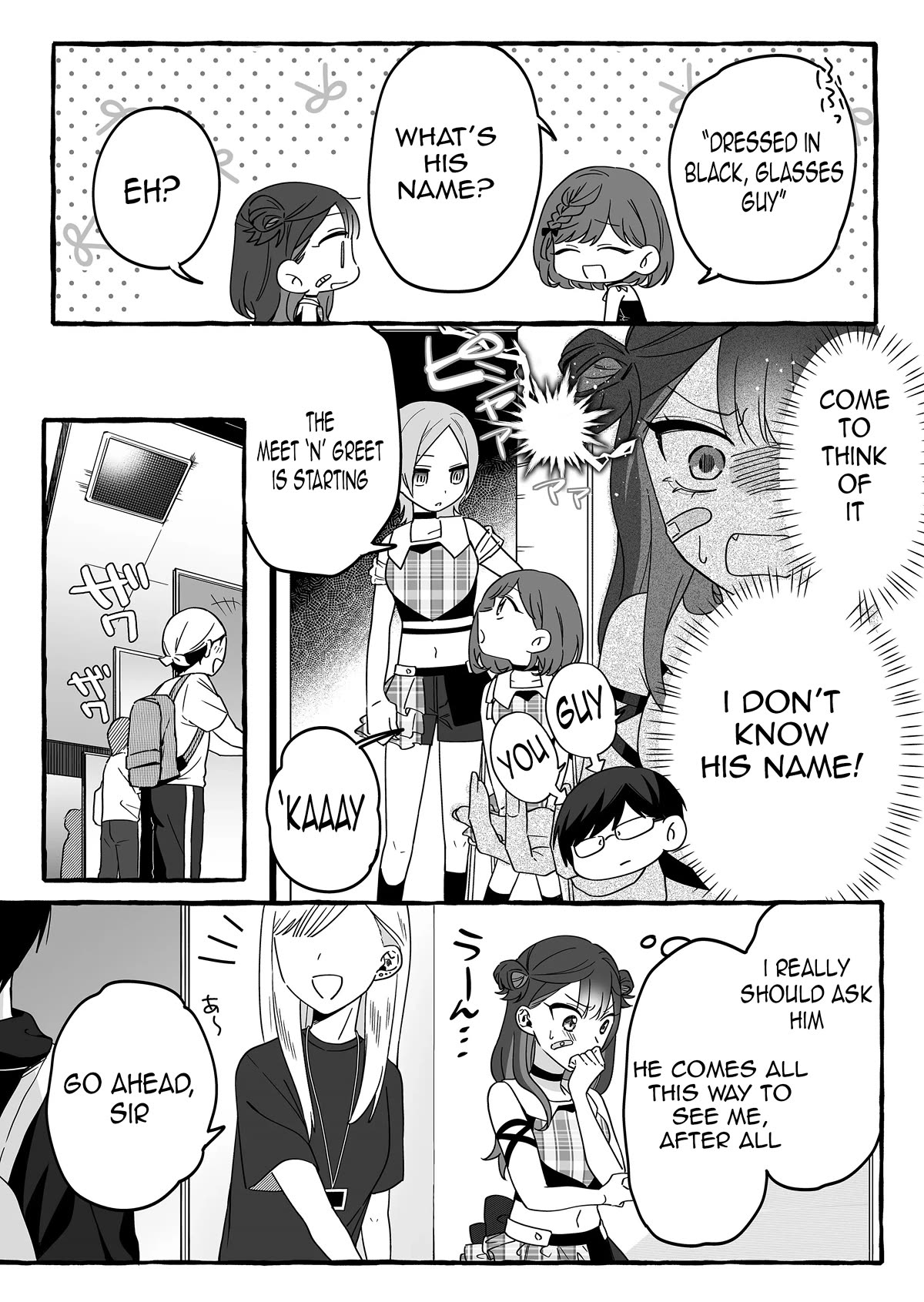 The Useless Idol and Her Only Fan in the World Chapter 3 page 8 - Chapter 3: His Name
