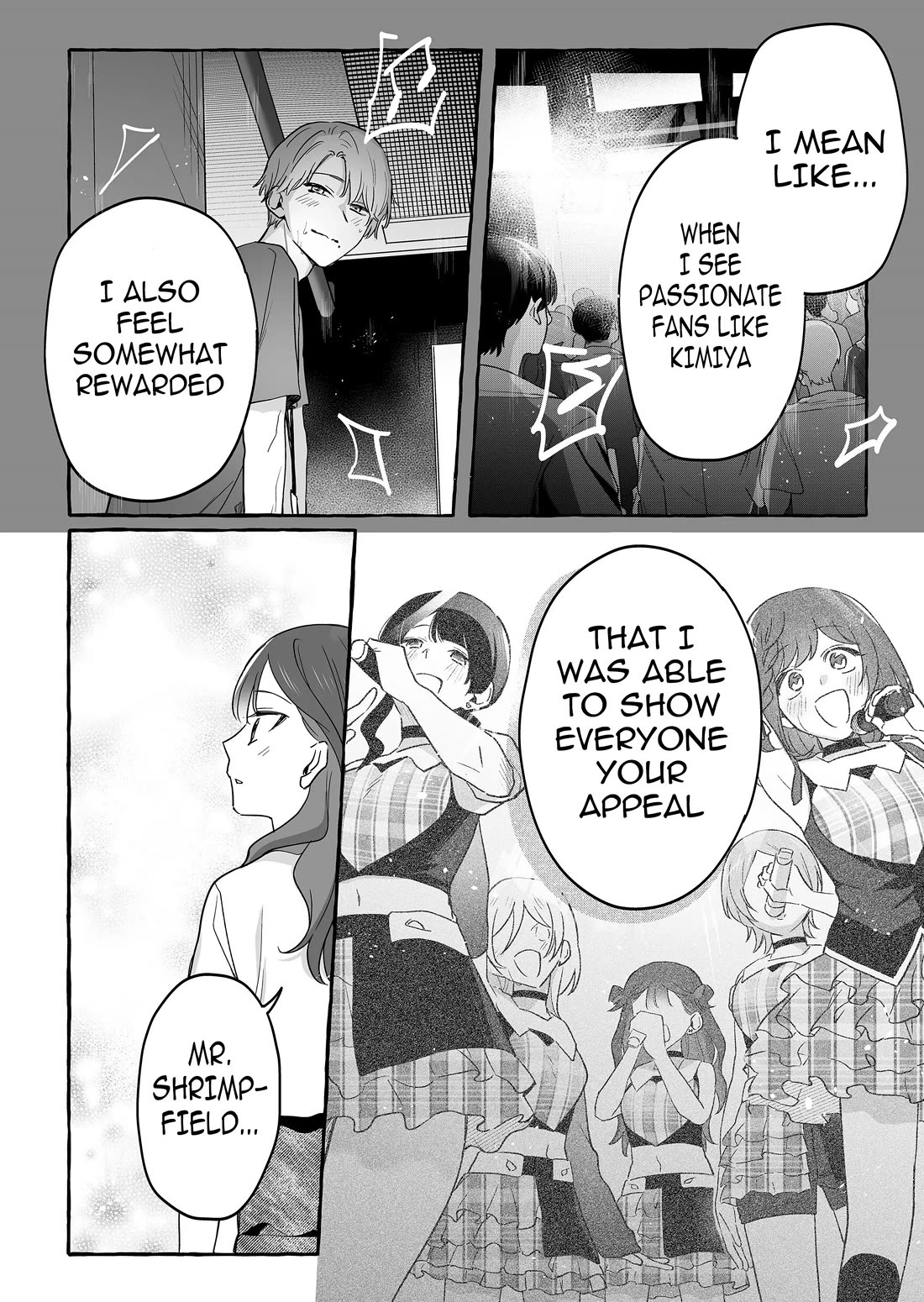 The Useless Idol and Her Only Fan in the World Chapter 30 page 14 - Chapter 30: Off Duty Idols Pt.2