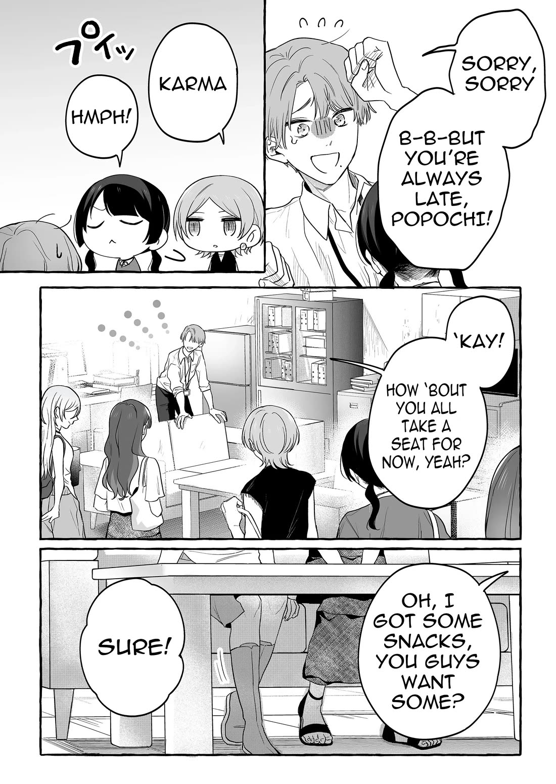 The Useless Idol and Her Only Fan in the World Chapter 30 page 6 - Chapter 30: Off Duty Idols Pt.2